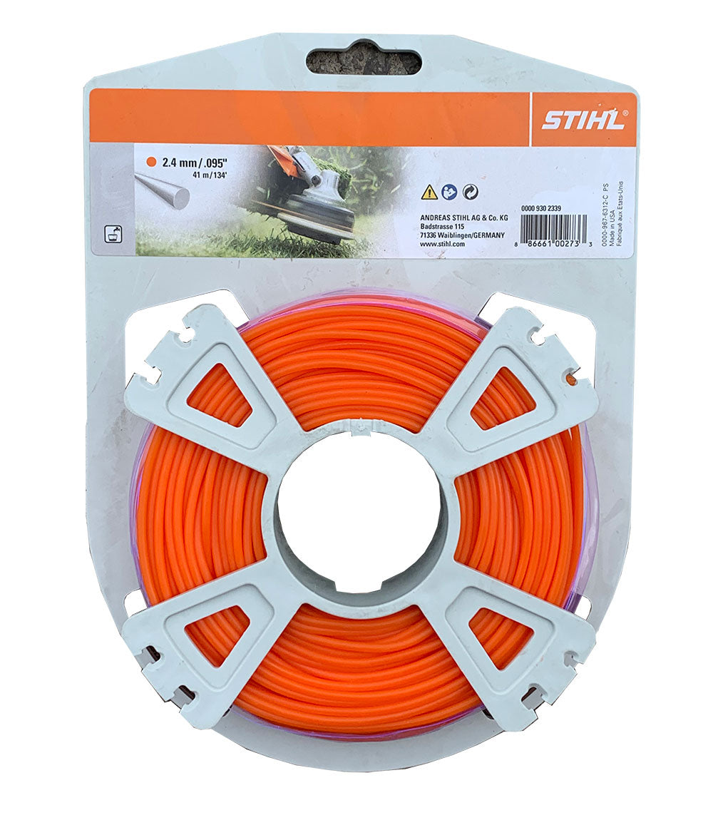 STIHL .095-Inch Professional Trimmer Line - 0.5lb Durable Pre-Cut String for Weed Eaters & Grass Trimmers - Perfect for Lawn Care, Yard Maintenance & Landscaping