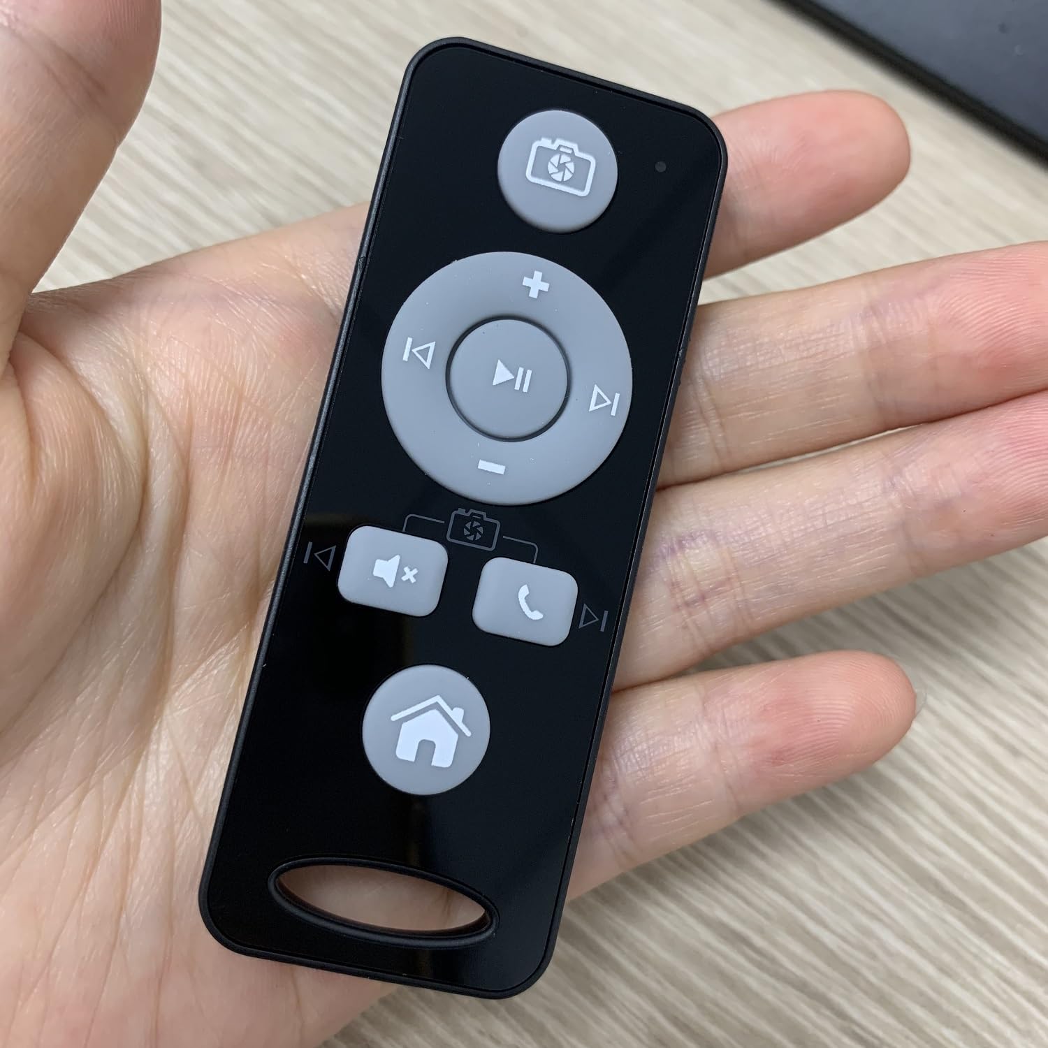 BT Multimedia Music Player Remote Control - Play, Pause, Next/Prev Track, Volume & Mute - Compatible with iOS iPhone, iPad, Android Smartphones, Tablets, Sony & FiiO Players | Perfect for Home, Car & Office Use