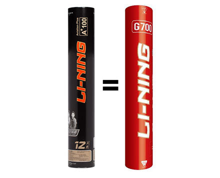 Li Ning G700 Badminton Shuttlecocks [76 Speed] - High Quality Feather Shuttlecocks for Professional Training & Tournament Play