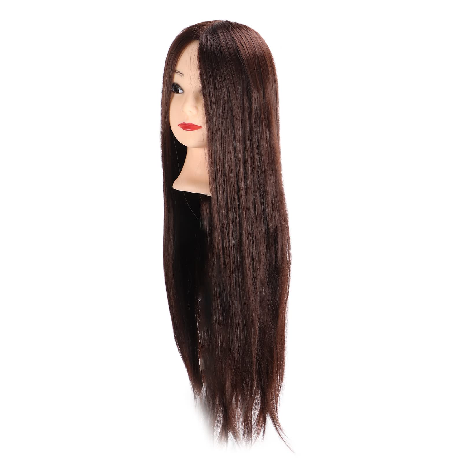 Professional Hair Mannequin Head for Braiding & Cutting Practice - Safe & Sanitary Training Tool for Hair Salons & Beauty Schools - Perfect for Styling, Coloring & Hairdressing Classes