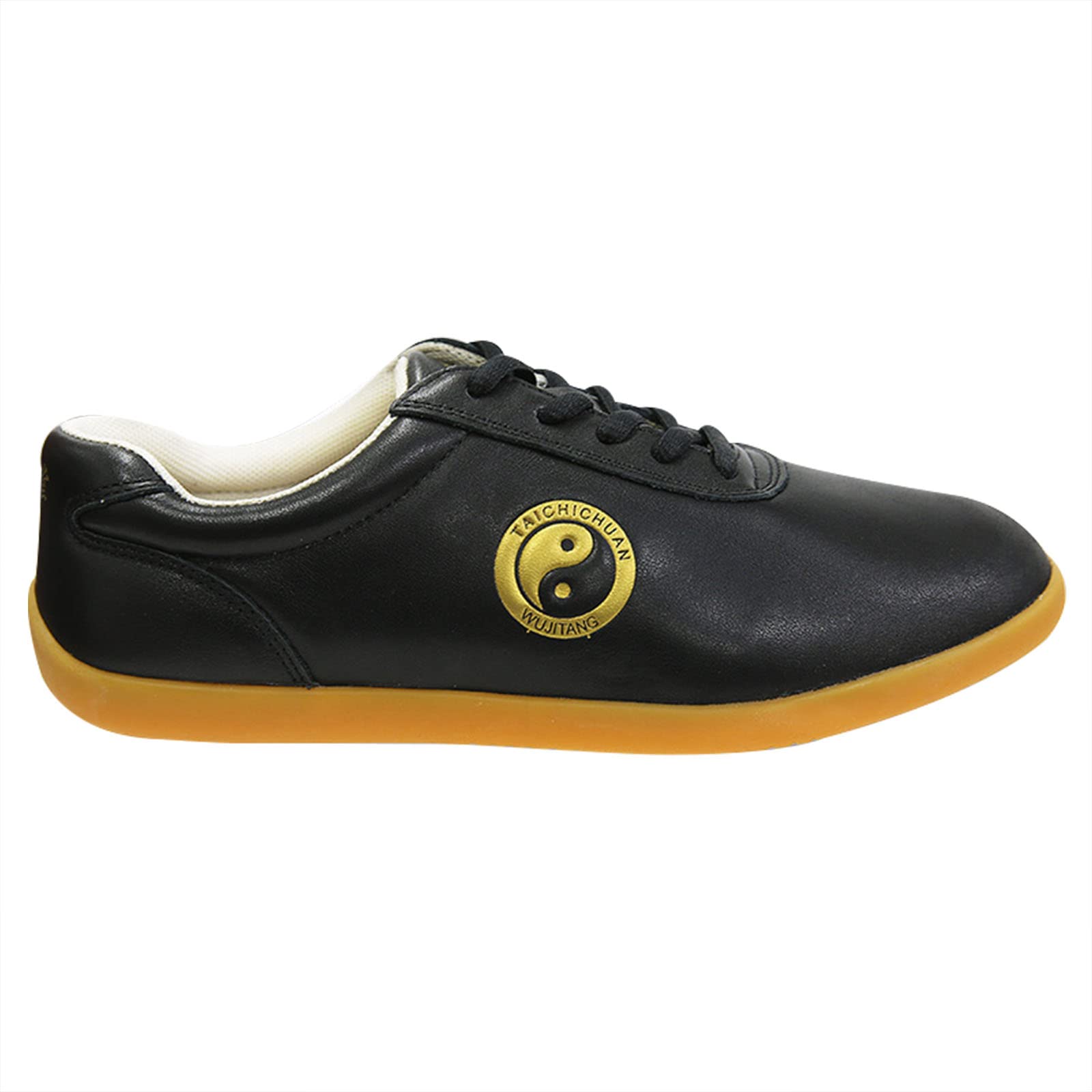 Lightweight Kung Fu Tai Chi Shoes for Men & Women - Breathable Martial Arts Training Footwear for Taekwondo, Boxing & Sports | Durable Rubber Sole | Size 39 EU (Black) - Perfect for Martial Arts Practice, Gym Workouts & Casual Wear