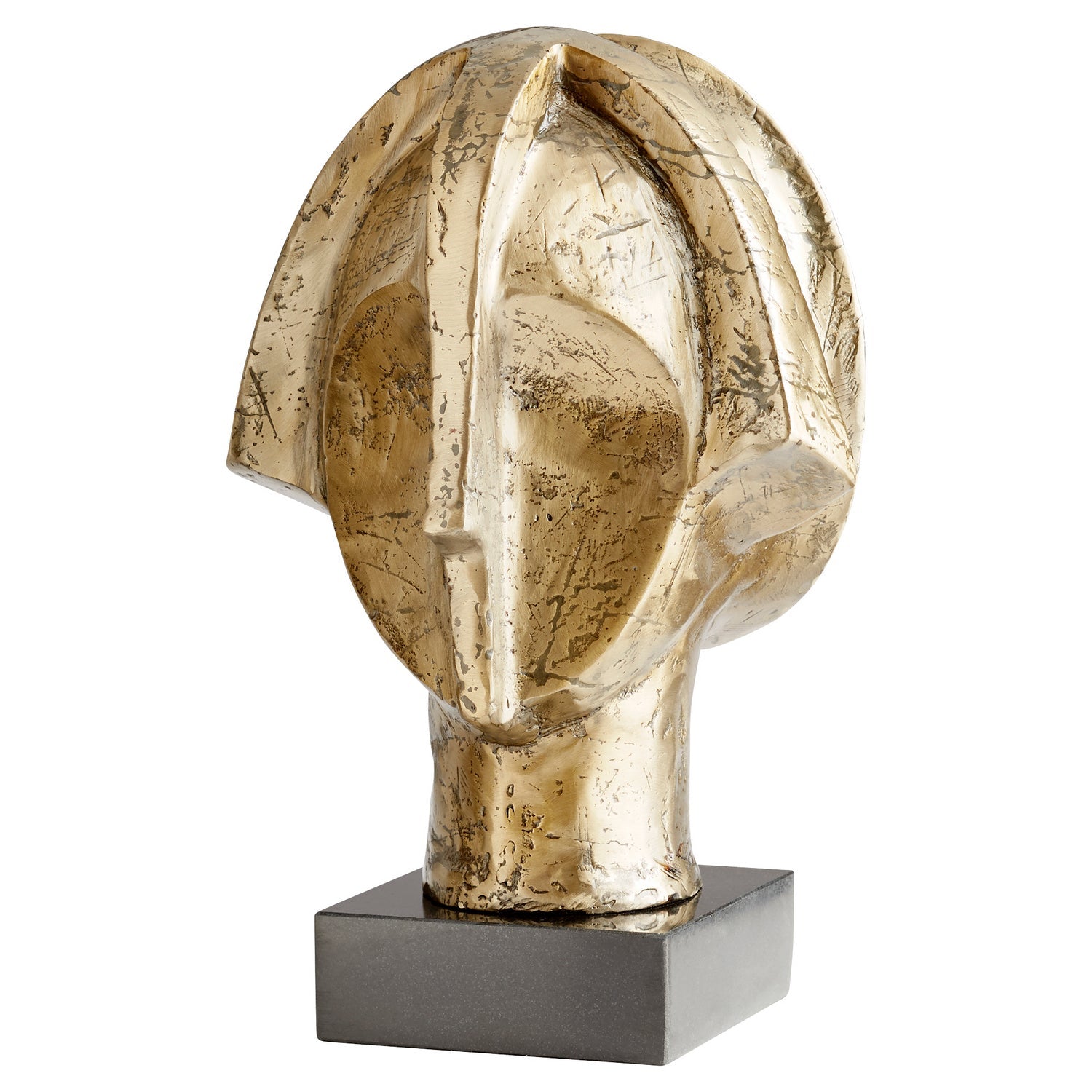 Cyan Design 11240 Stoicism Sculpture in Gold - Elegant Home Decor for Living Room, Office & Bookshelf