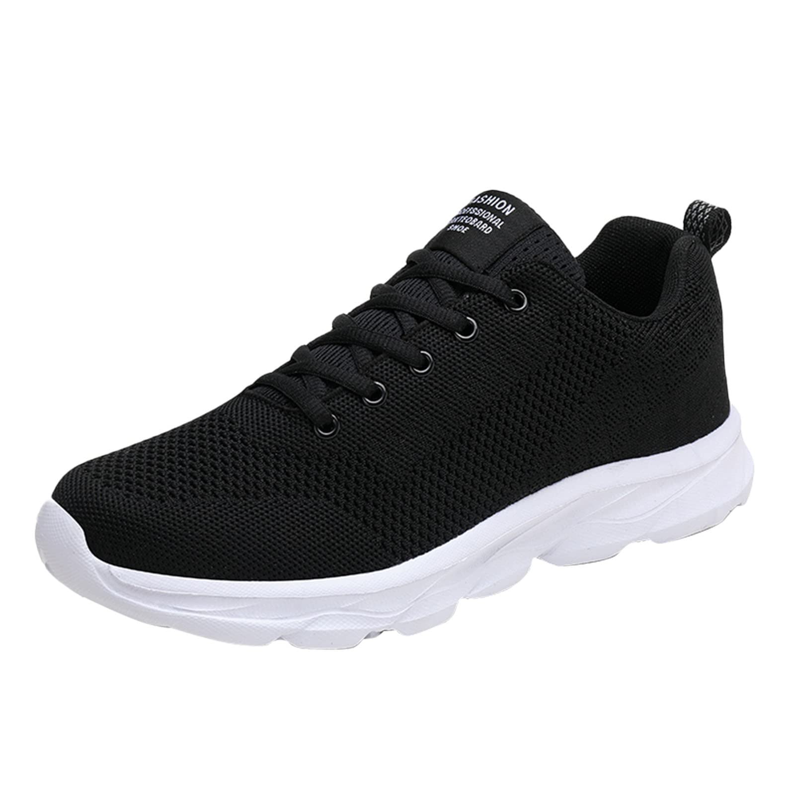 GWTAECH Men's High Top Sneakers - Breathable Lightweight Lace-Up Shoes for Wide Feet, Size 13 - Perfect for Running, Gym Workouts & Casual Wear