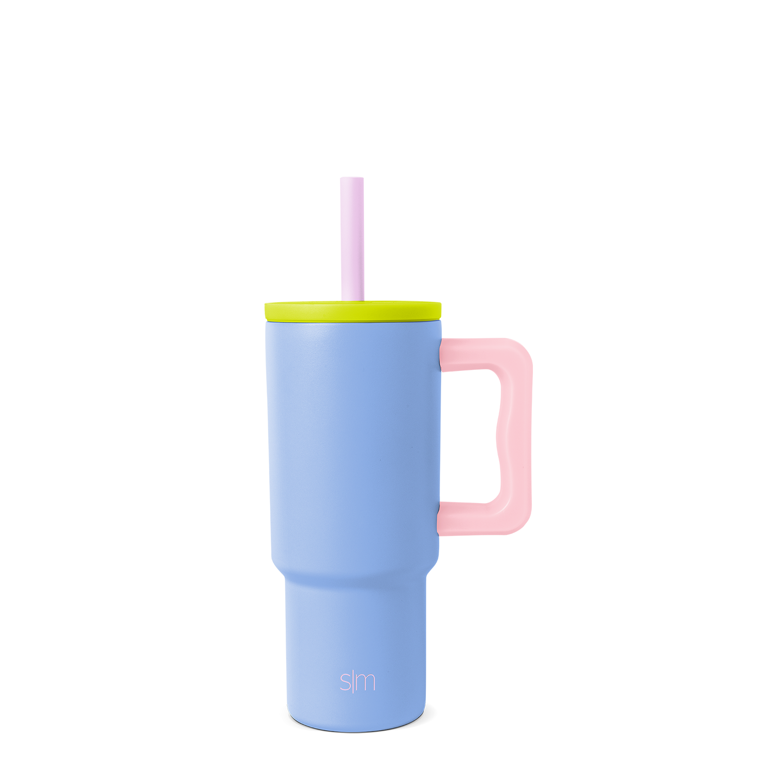 Trek Kids Insulated Stainless Steel Tumbler with Silicone Straw Lid - Leak Proof Water Bottle for School, Travel & Outdoor Activities