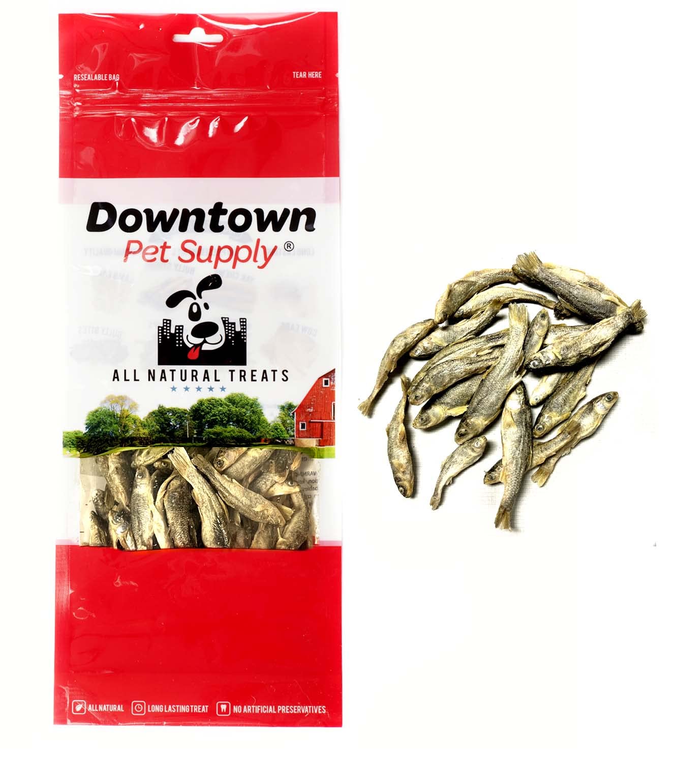 Premium Freeze-Dried Dog Treats Bulk - Beef, Chicken, Lamb, Duck, Minnow, Bison Heart & Liver - 4 oz & 3 lb Options - All-Natural Raw Dog Food for Training, Dental Health & High-Value Rewards - Made in USA