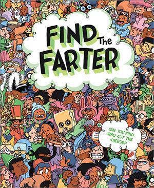 Find The Farter Hardcover Book - Funny Gag Gift for Adults, Prank Novelty Item - Perfect for Parties, White Elephant Gifts & Practical Jokes