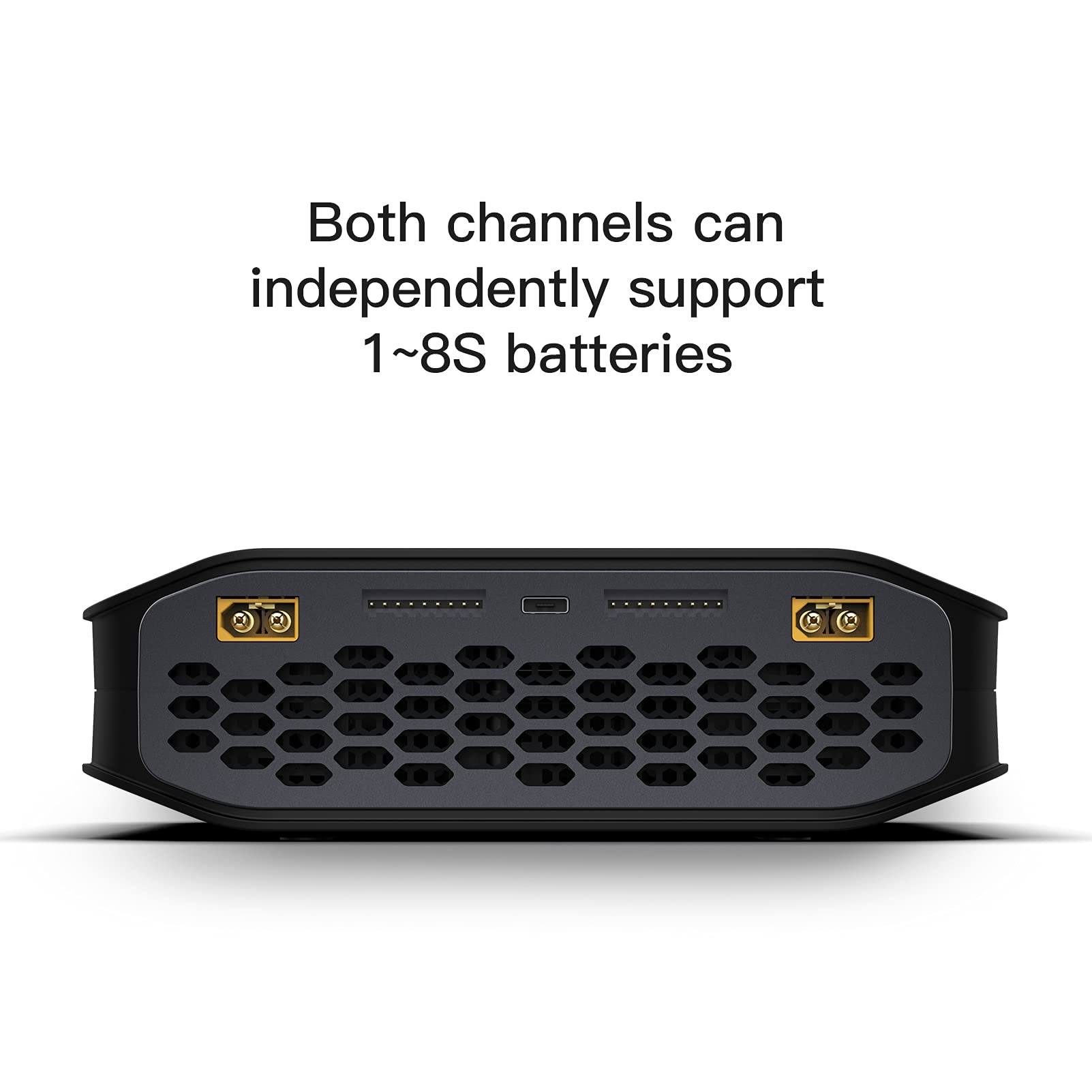 ISDT K4 Smart Battery Charger Discharger - 1-8S AC 400W DC 600Wx2 for LiFe, Li-ion, LiPo, LiHV, Pb & NiMH Batteries | Perfect for RC Cars, Drones, and DIY Electronics Projects