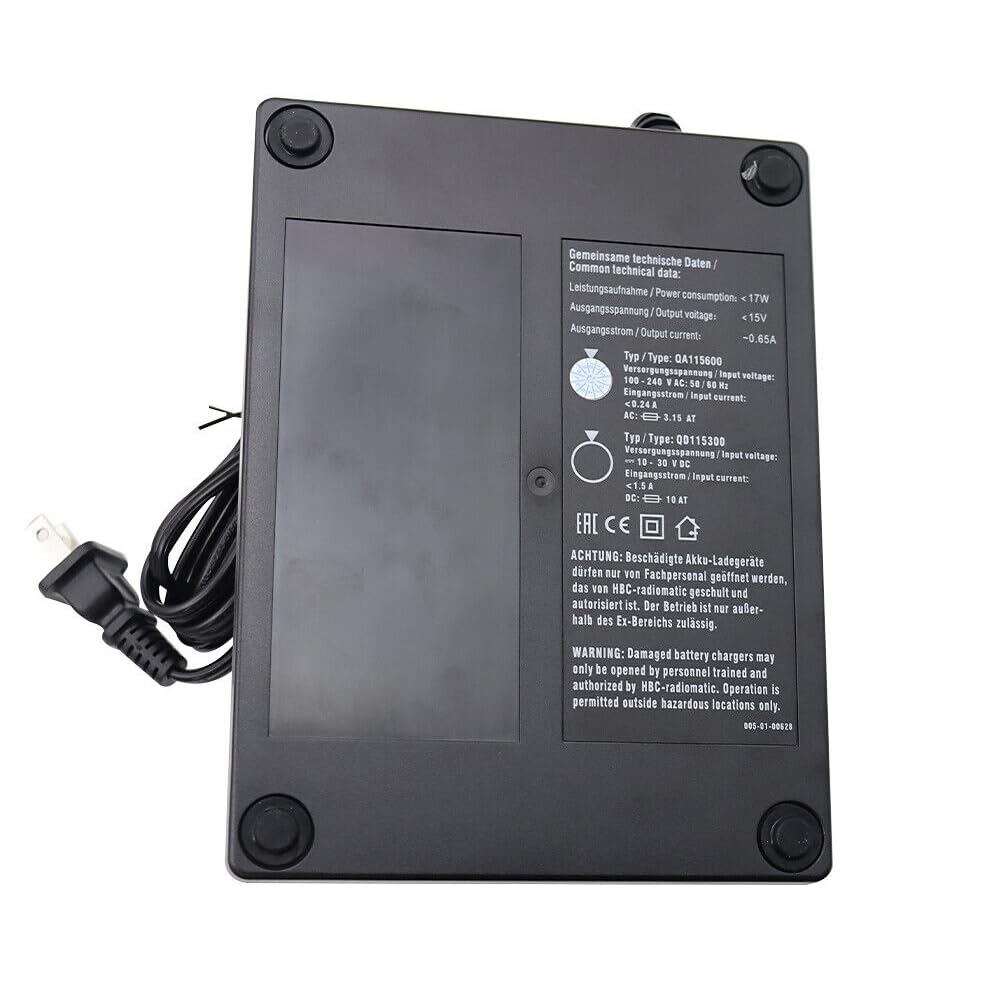 YICUAA 100-220V Universal Battery Charger for QA115600 QD115300 BA213030 BA213031 - Fast Charging for Power Tools, Home Appliances & Electronics