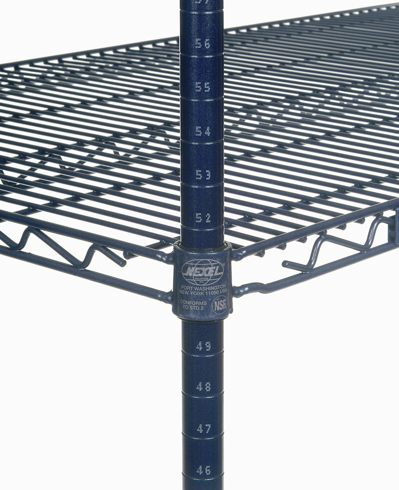 Nexelon Blue Epoxy Wire Shelving Unit - 54