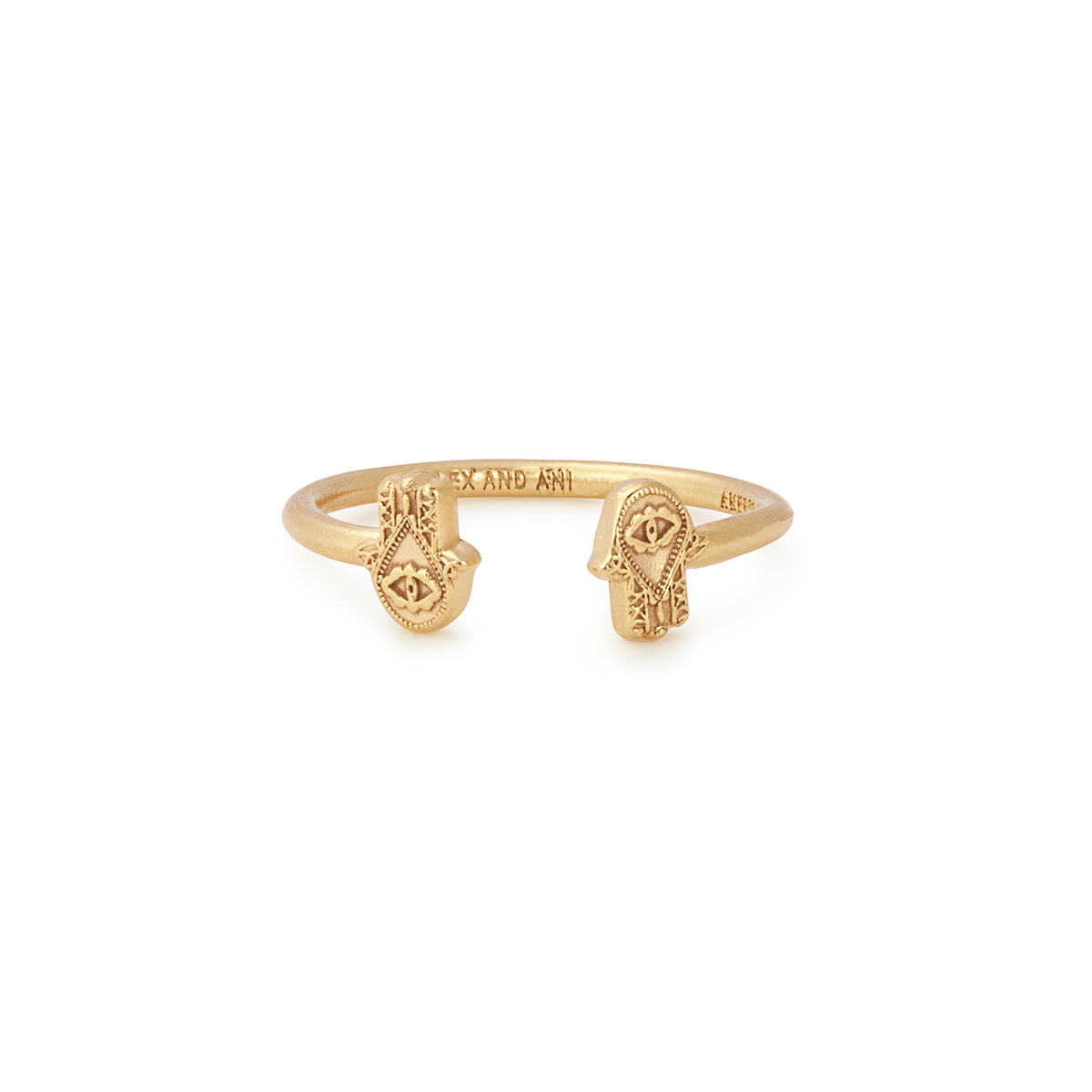 Hand of Fatima Adjustable Ring - Hamsa Evil Eye Protection Jewelry for Women - Perfect for Everyday Wear, Gift Giving & Spiritual Healing