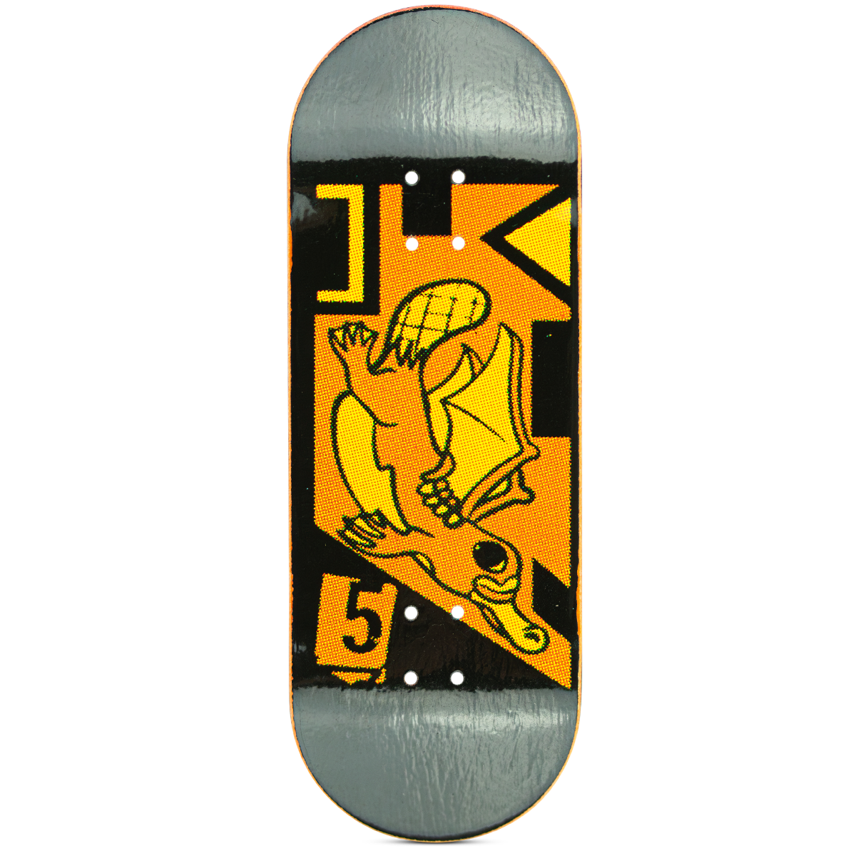 Five Luck Fingerboard Deck Batypus - Premium Mini Skateboard for Finger Tricks & Stunts - Perfect for Skateboarding Enthusiasts & Collectors