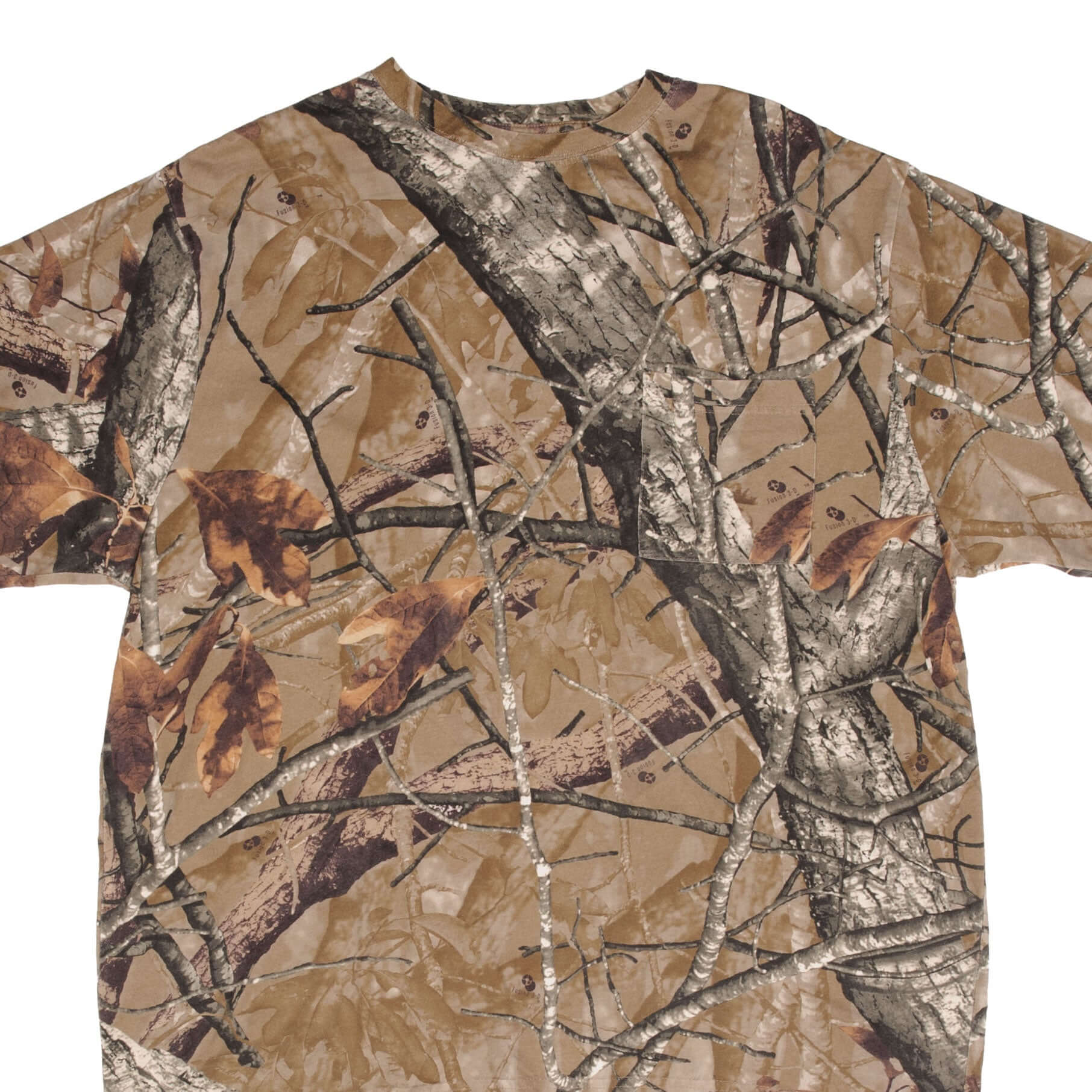 Vintage Hunting Fusion 3D Camo Pocket T-Shirt for Men - XL Size | Comfortable Casual Tee for Outdoor Adventures, Hunting Trips & Everyday Wear