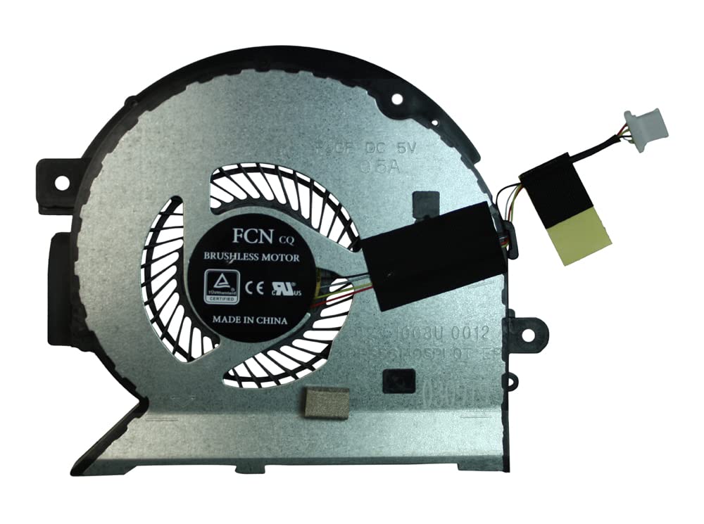 Replacement Laptop CPU Cooling Fan for HP Envy 15-bq181no Notebook - Quiet & Efficient Cooling Solution for Gaming, Work & Multitasking