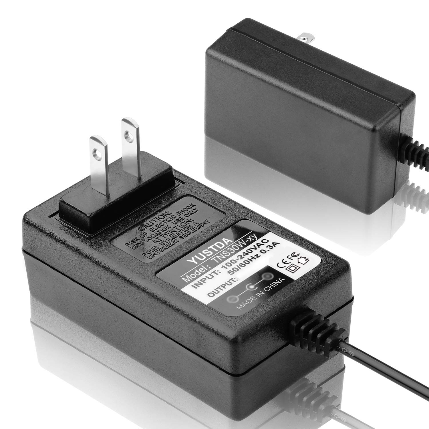 Yustda 15V AC/DC Power Adapter Replacement for Focus Enhancements Firestore FS-100 FS-C FS-BC FS-5 FS-4 HD DVC PRO DVCPROHD DVCPRO50 DVCPRO/DV Recorder - Compatible with HK-I518-A15 3YE GQ30-150120-AU Models - Perfect for Professional Video Recording & Studio Equipment Power Supply