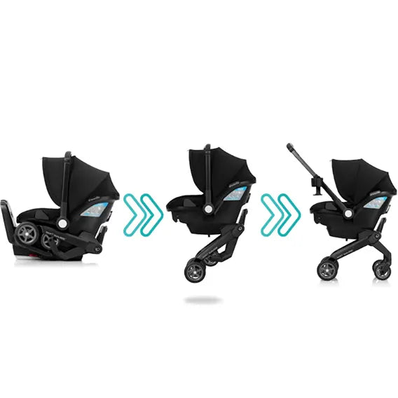Shyft DualRide Infant Car Seat & Stroller Combo - Beaufort | Safe Travel System for Newborns | Perfect for Shopping, Travel & Daily Outings