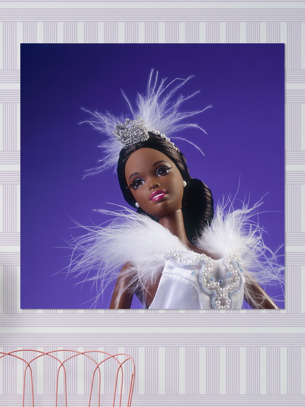 Barbie™ Ball Gown Portrait Acrylic Wall Art - Elegant Home Decor for Living Room, Bedroom & Office