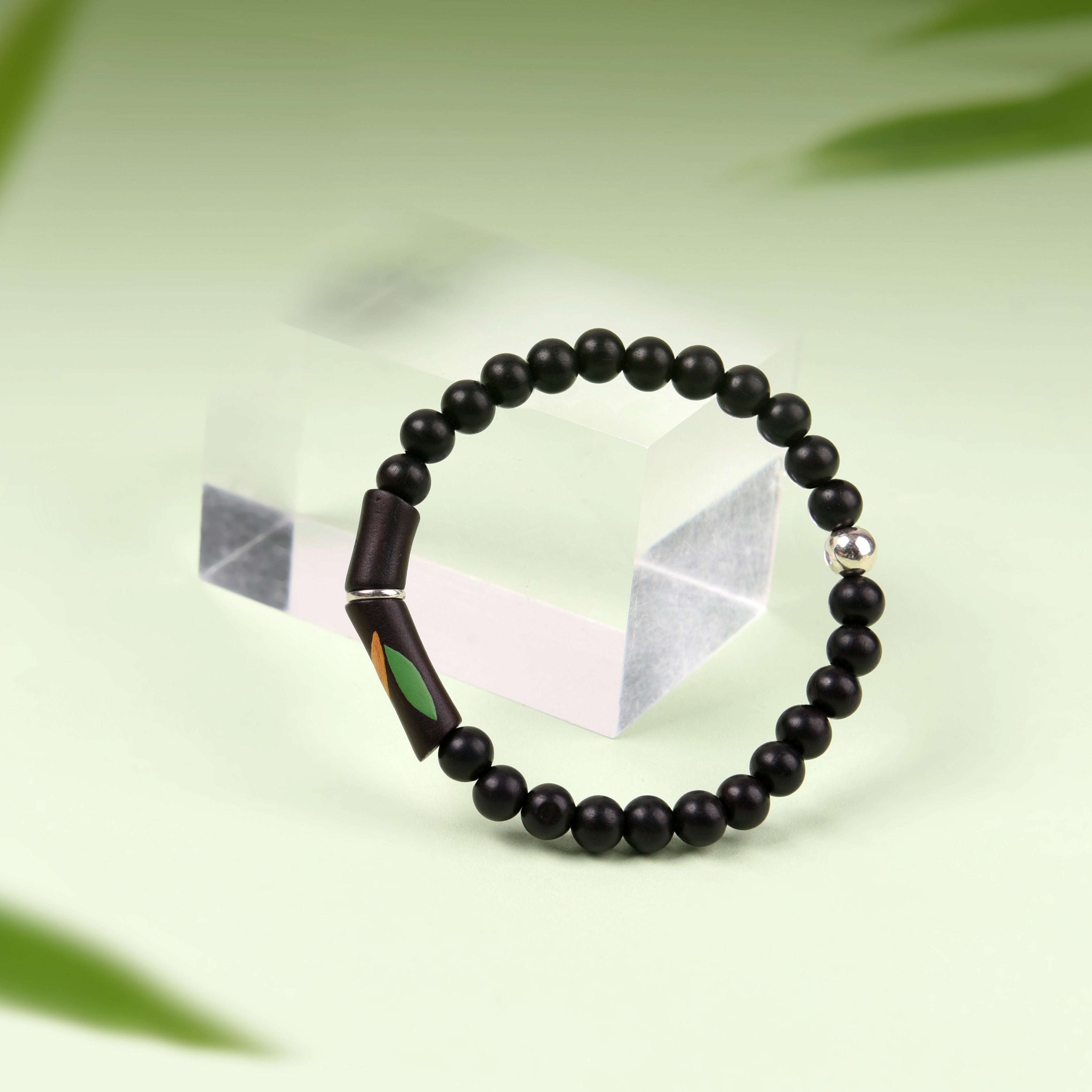 Handmade Bamboo Wood Couple Bracelets for Men & Women - Eco-Friendly Matching Love Jewelry Gift for Anniversaries, Valentines Day & Couple Outfits
