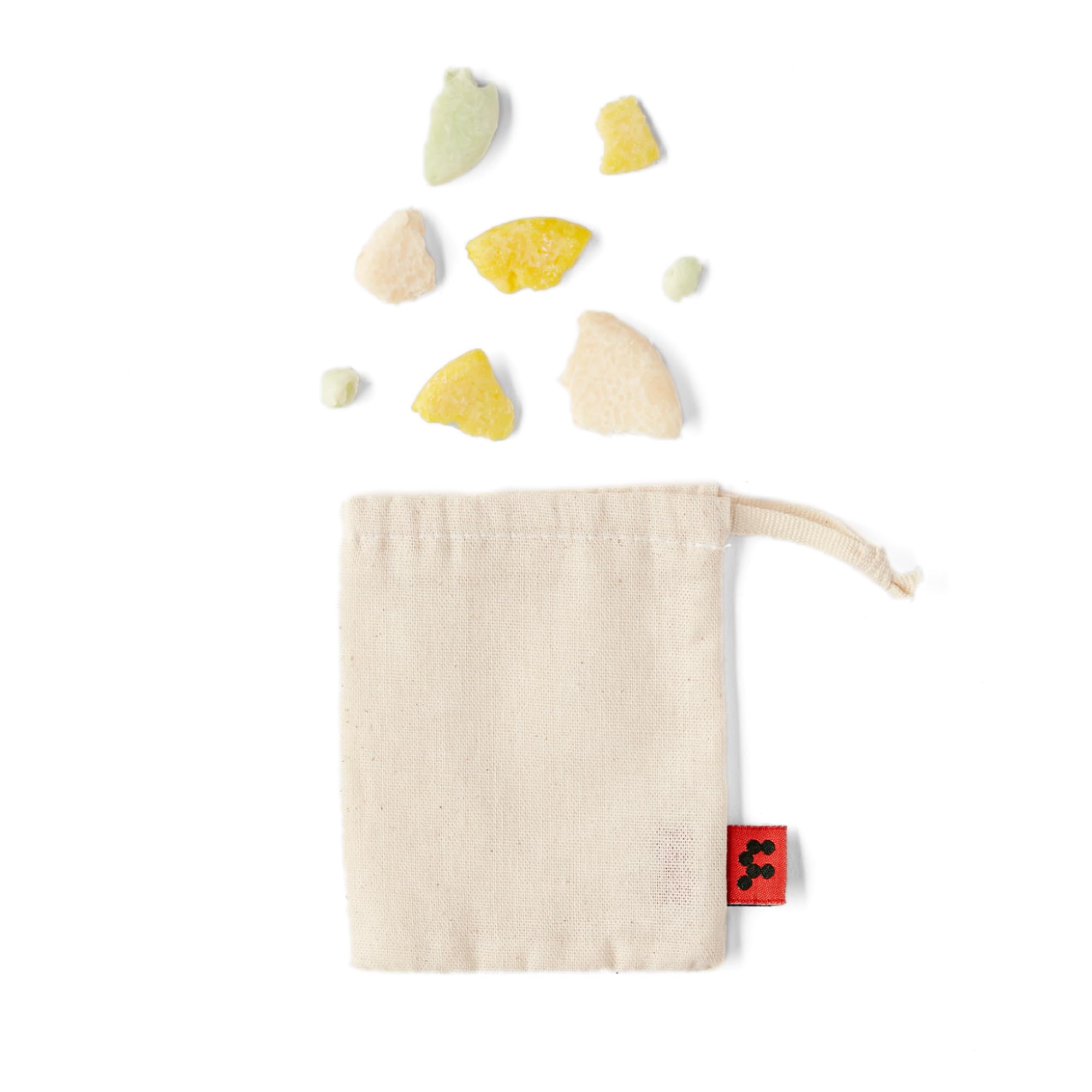 NOLE CARE Coconut Shampoo Bar with Batana Oil - 3 Oz Natural Hair Care + Rescue Bag - Sulfate Free, Vegan, Eco-Friendly for Travel & Camping
