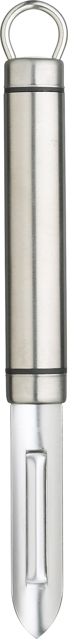 KitchenCraft Stainless Steel Potato Peeler - 8.1 Inch Ergonomic Vegetable Peeler for Potatoes, Carrots & Fruits - Durable, Easy to Clean Kitchen Tool - Perfect for Meal Prep, Cooking & Camping