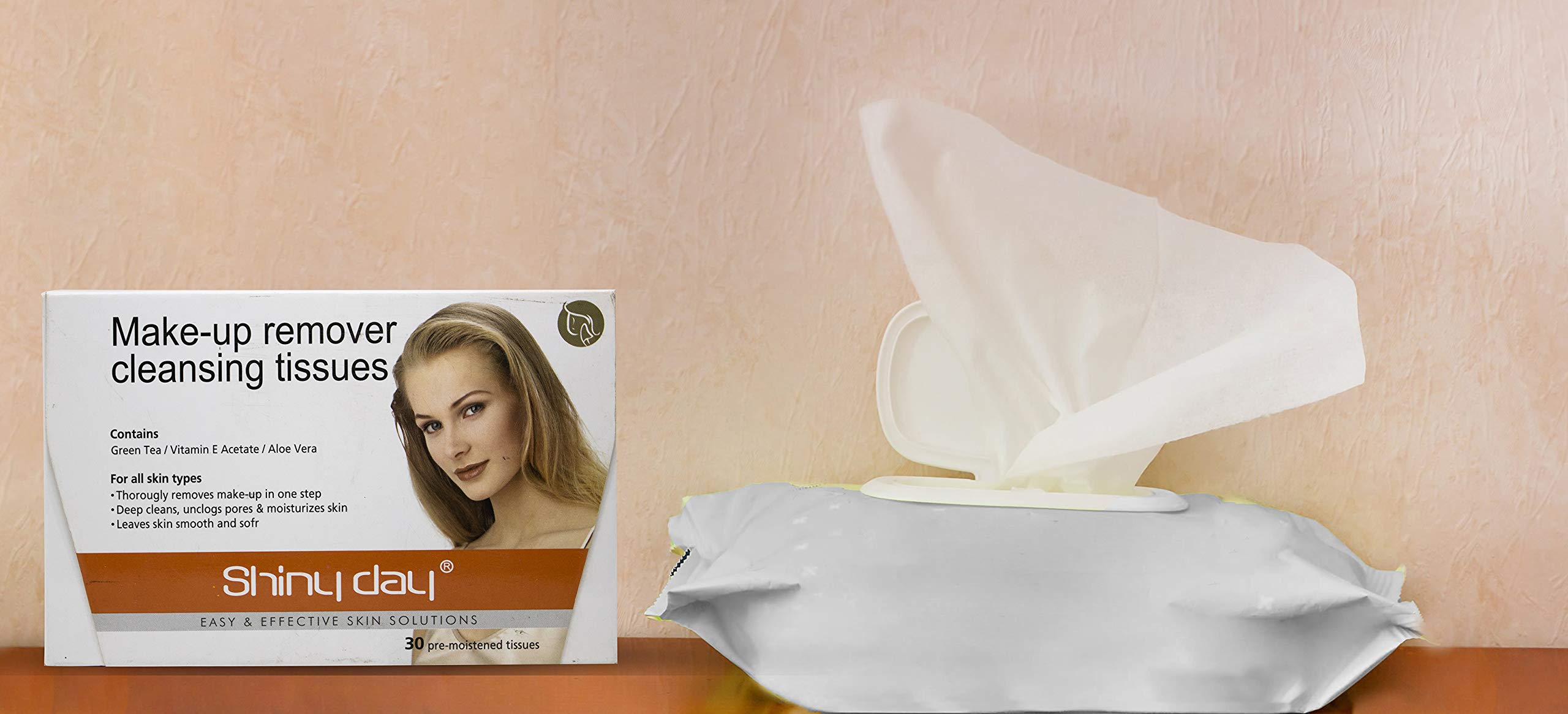 Baal Makeup Remover Wipes - Gentle Face Cleansing Wipes for All Skin Types (4 Count Pack) | Perfect for Travel, Gym & Daily Skincare Routine