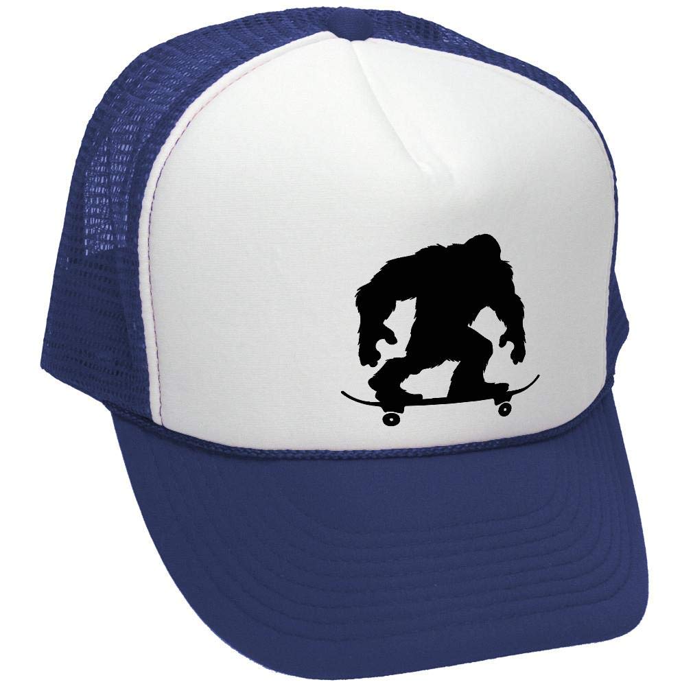 Goozler SKATESQUATCH Trucker Hat - Vintage Style Snapback Cap for Skateboarding & Outdoor Adventures