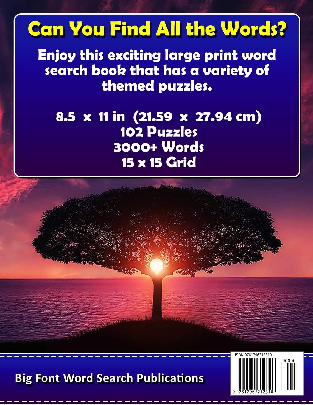 Large Print Word Search Books for Adults - Fun & Challenging Seek and Find Puzzle Books for Brain Training, Relaxation & Stress Relief - Perfect for Travel, Gifts & Downtime Activities