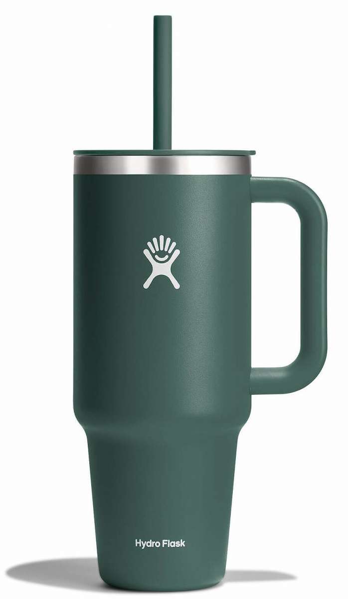 Hydro Flask 40oz Stainless Steel Vacuum Insulated Travel Tumbler - Keeps Drinks Hot/Cold for Hours - Perfect for Camping, Hiking & Outdoor Adventures