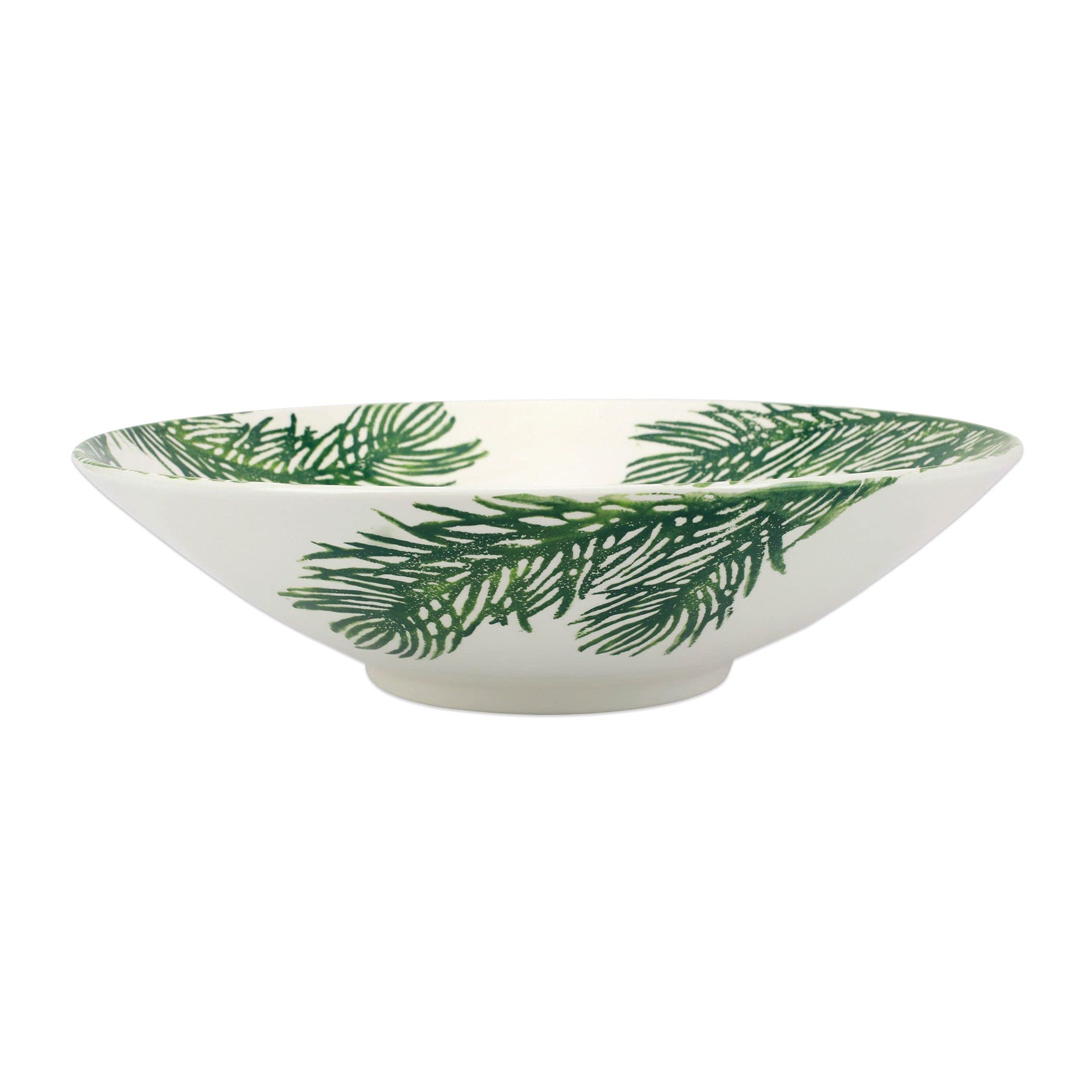Vietri Large Nutcracker Serving Bowl - Handcrafted Italian Earthenware for Dinner Parties & Holiday Entertaining | Perfect for Pasta, Salads & Festive Table Settings
