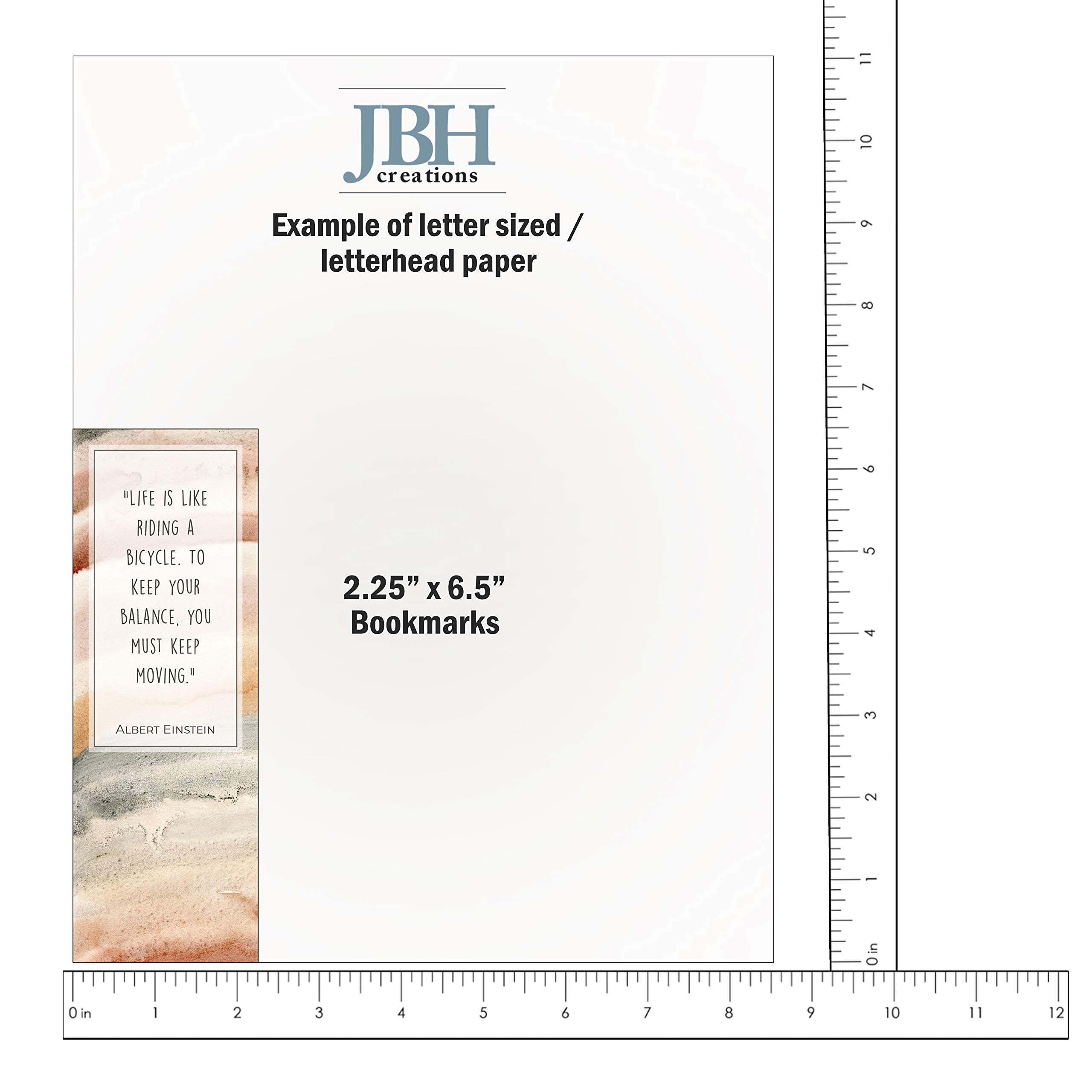 48 Pack Inspirational Quote Abstract Bookmarks - Motivational Gifts for Readers, Students & Book Lovers - Perfect for Journals, Bible Study & Reading Accessories