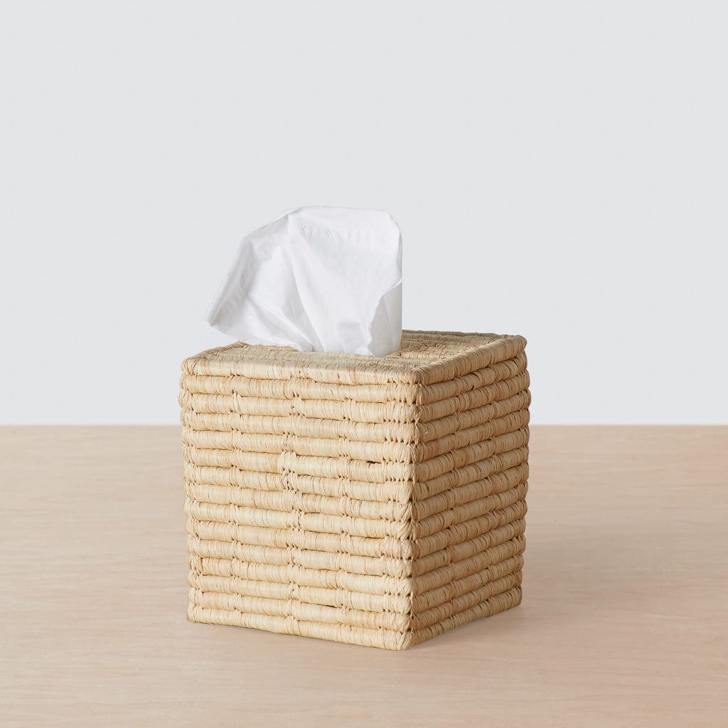 Luxury Amani Tissue Box Cover - Elegant Home Decor for Living Room, Bedroom & Office - Premium PU Leather with Stylish Design - Perfect for Gifts & Home Organization