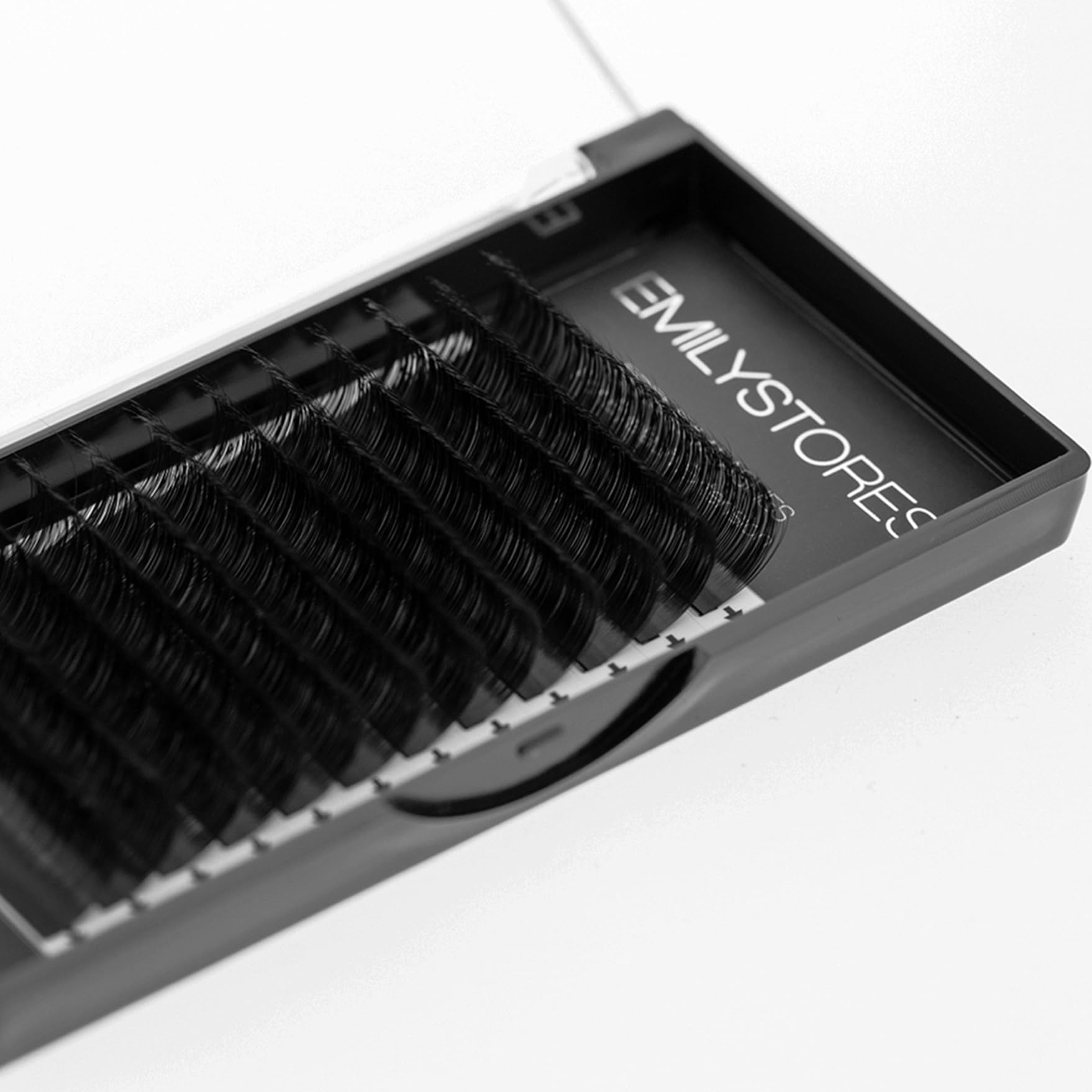 0.25mm Thickness J Curl Eyelash Extensions Kit - 8-14mm Mixed Length Volume Individual Semi-Dull Black Lashes for Professional Salon & DIY Home Use - Perfect for Natural Looking Lash Enhancement & Special Occasions