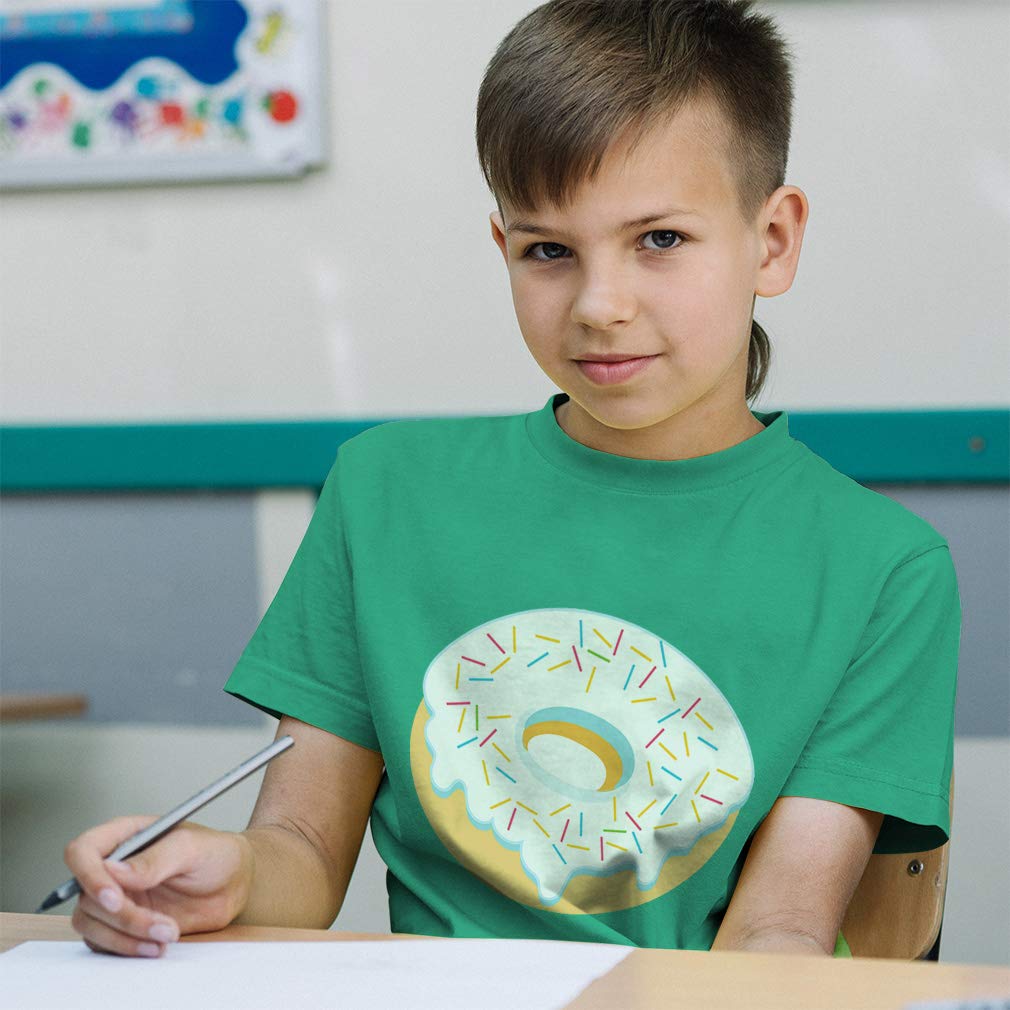Funny Donut Toddler T-Shirt - Sweet Dessert Cotton Tee for Boys & Girls (4T) - Perfect for Birthday Parties & Casual Wear