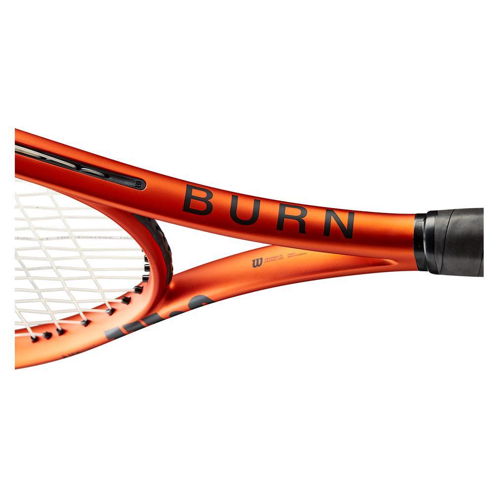 Burn 100ULS v5.0 Tennis Racket - Lightweight Carbon Fiber Tennis Racquet for Adults & Advanced Players - Perfect for Competitive Matches & Training Sessions