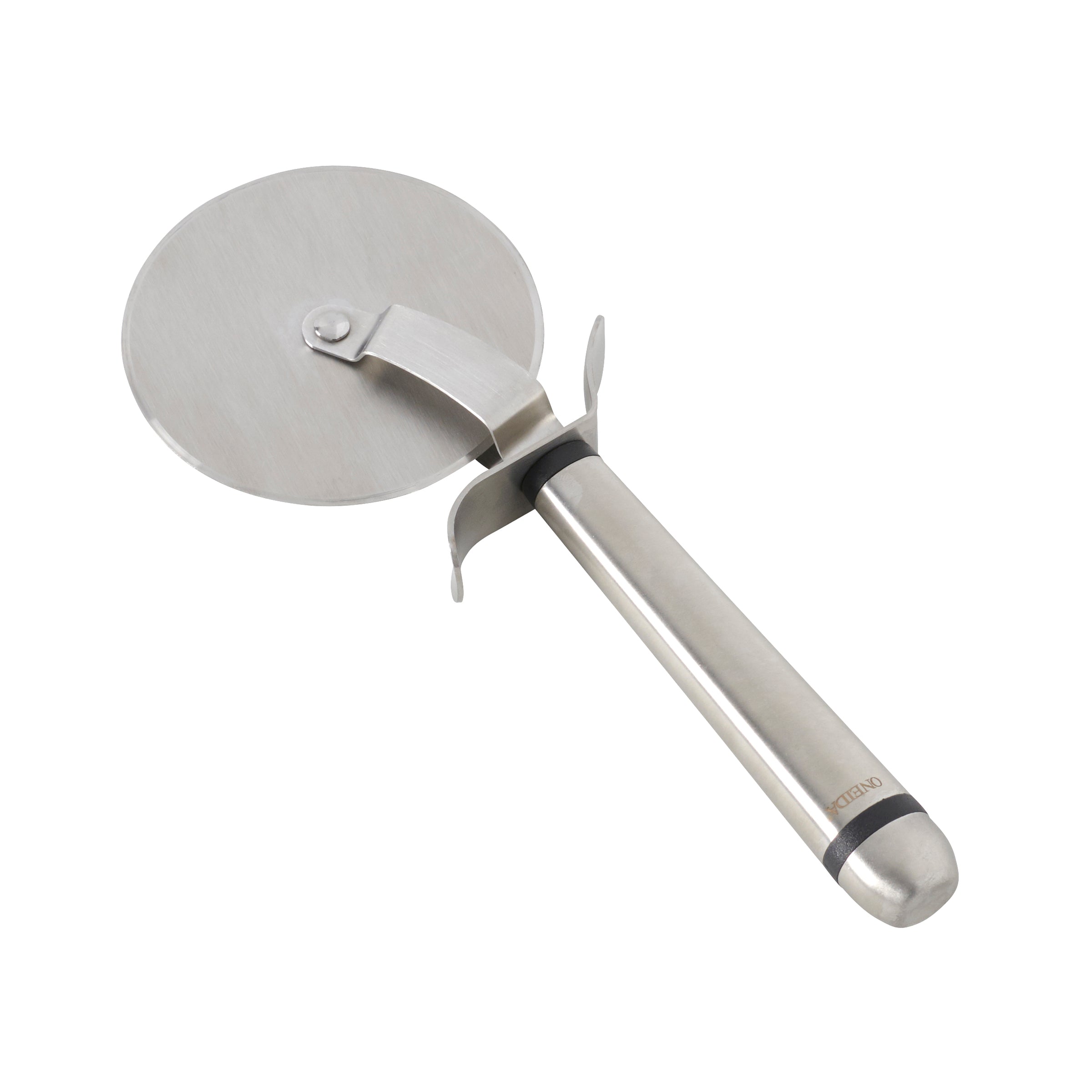 Oneida Stainless Steel Pizza Cutter with Sharp Blade - Professional Pizza Wheel Slicer for Home Kitchen, Restaurants & Parties - Perfect for Cutting Pizzas, Pies, Pastries & More
