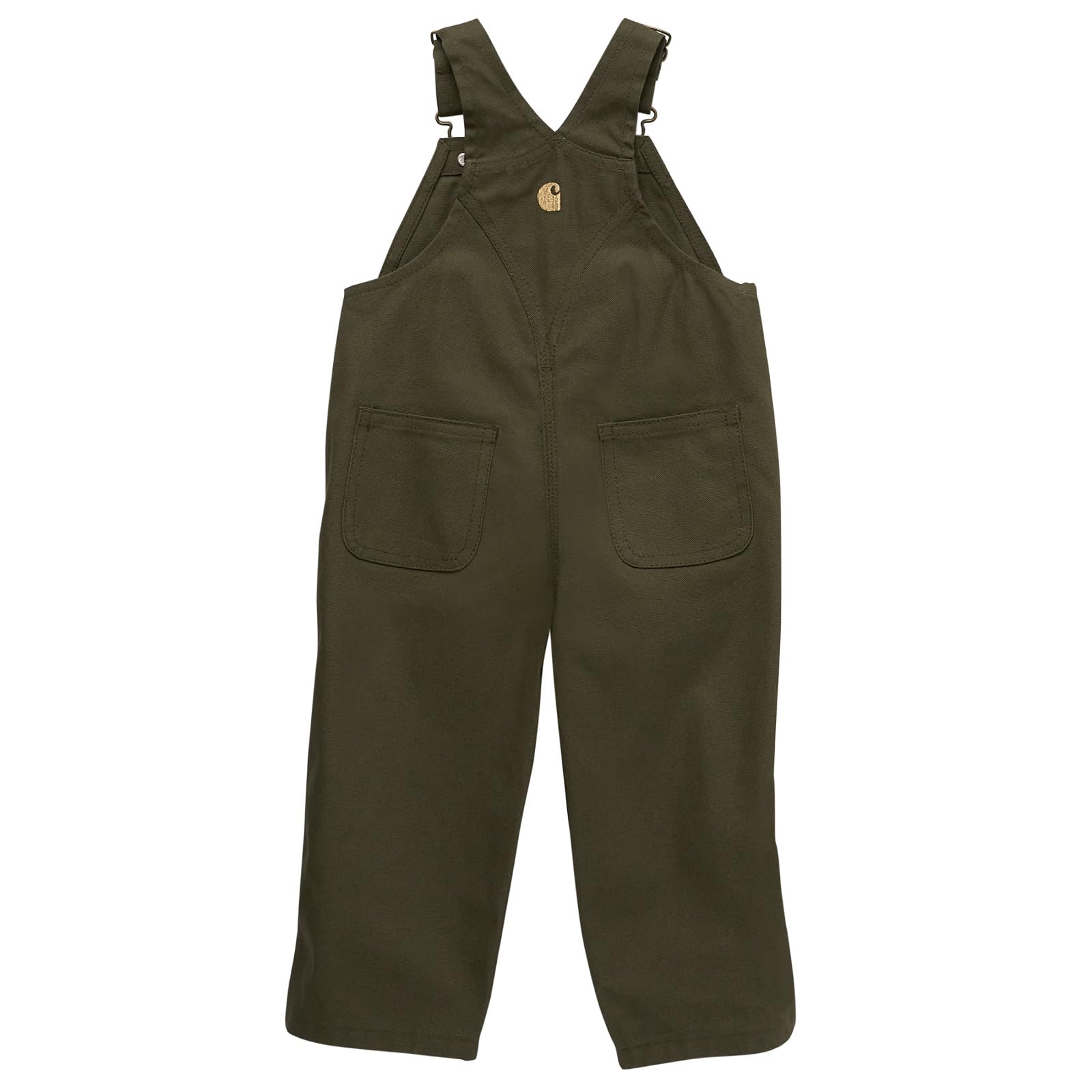 Carhartt Baby Boys' Loose Fit Canvas Bib Overalls - Durable Workwear for Toddlers - Perfect for Playtime, Farm Visits & Outdoor Adventures