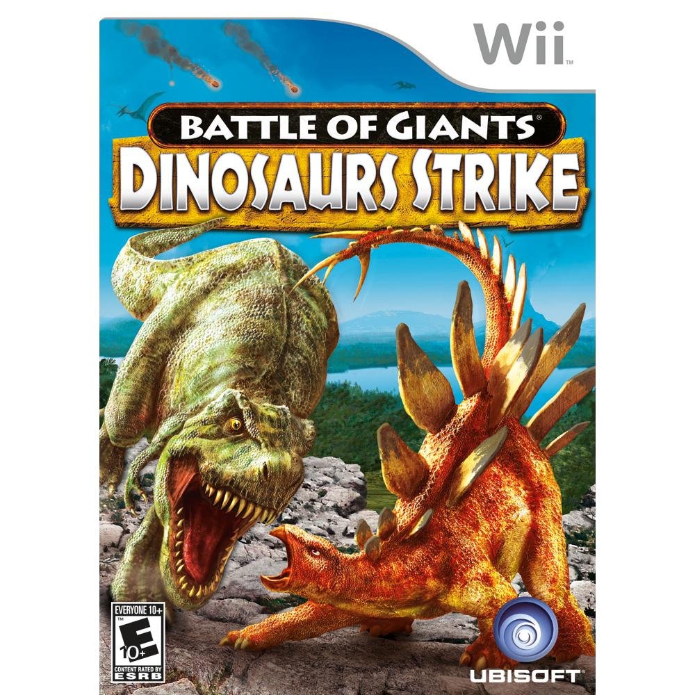 Battle of Giants Dinosaur Strike - Nintendo Wii Game - Action-Packed Dinosaur Fighting Adventure for Family Game Night & Kids Entertainment