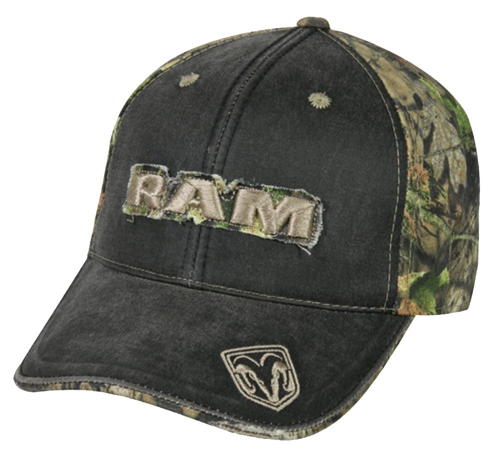 Dodge Ram Camo Hat for Men - Mossy Oak Camouflage Adjustable Trucker Cap | Hunting, Fishing, Camping Gear | Perfect for Outdoor Adventures, Hiking, Off-Roading & Casual Wear | Ideal for Hunting Trips, Fishing Excursions, and Outdoor Enthusiasts