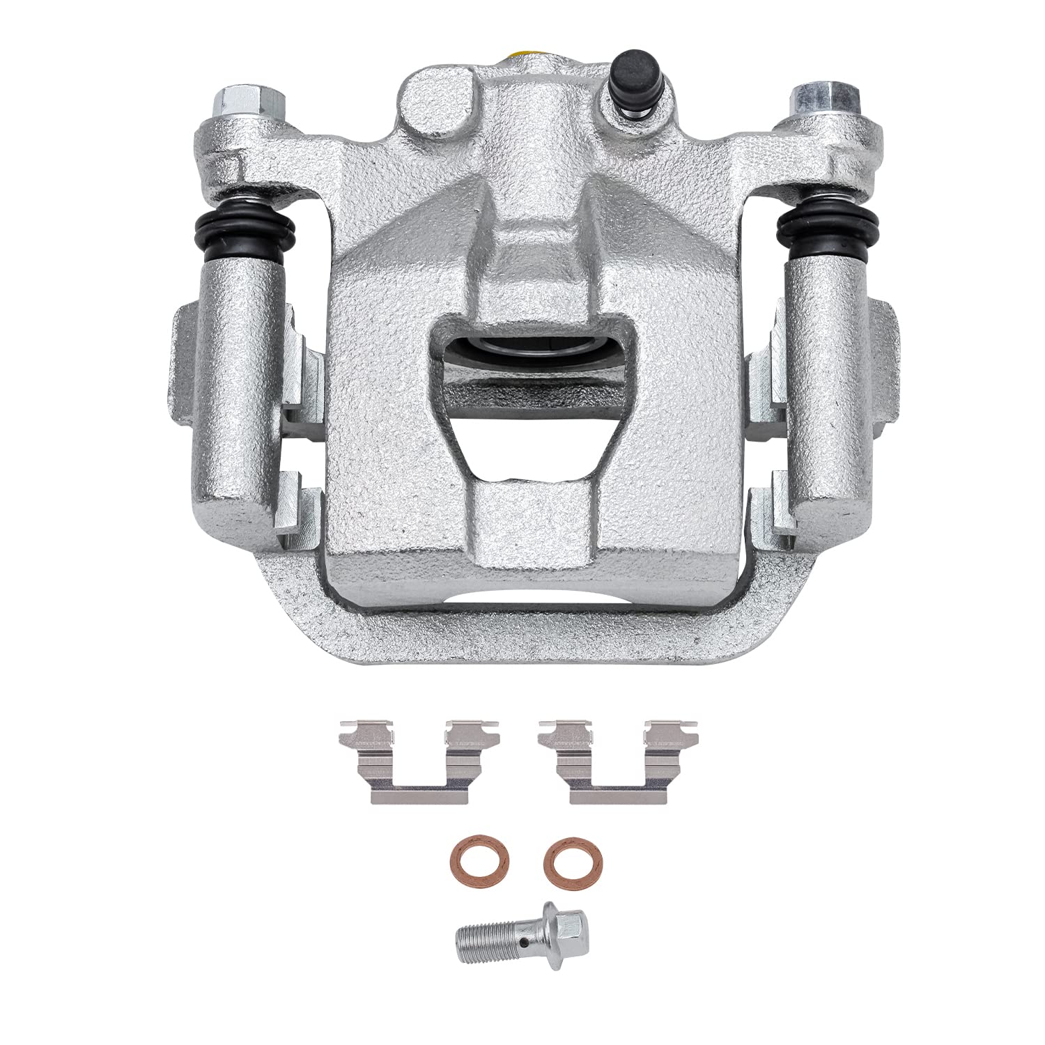 Detroit Axle Rear Brake Calipers & Ceramic Brake Pads Kit for Nissan Altima Maxima - Includes Brackets & Metal Piston Option | Durable Brake System Replacement for Smooth Stopping & Enhanced Safety