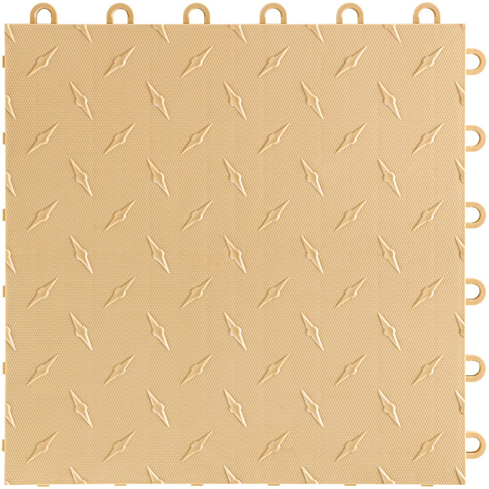 Speedway Garage Floor Diamond Tile - 12