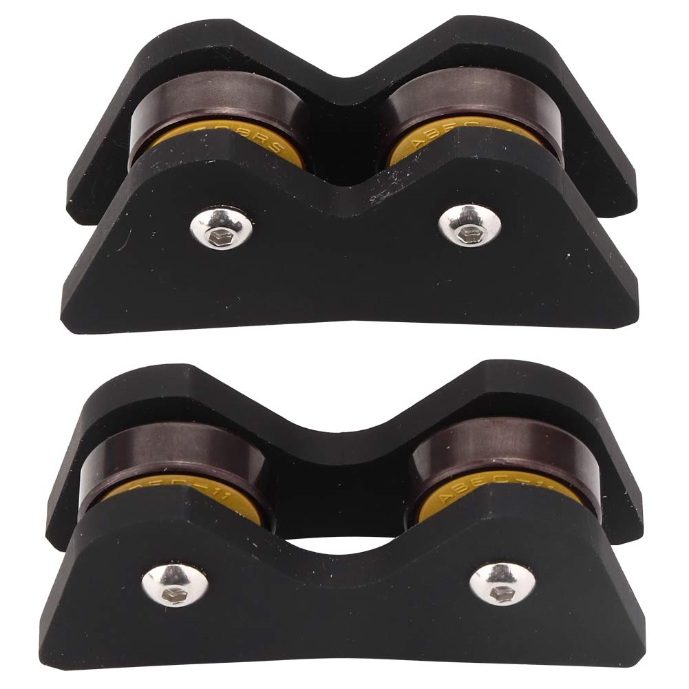 Yolispa 2Pcs Pool Billiard Cue Snooker Club Roller Straightness Detector Checker Inspect Tool - Perfect for Professional and Home Use