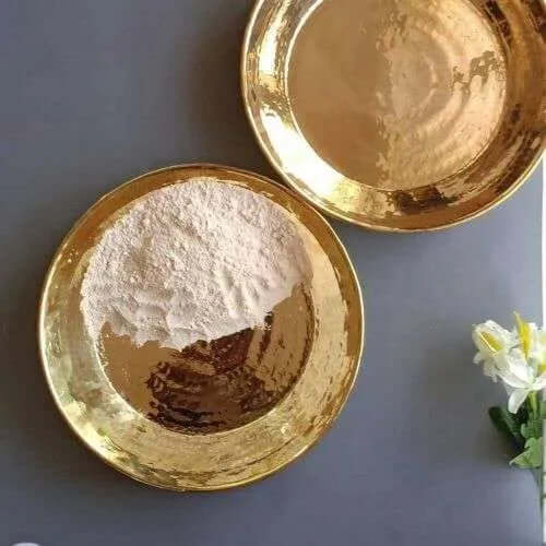 Premium Solid Brass Paraat Large Bowl - Untinned Traditional Indian Cooking Utensil for Serving, Mixing & Tempering - Ideal for Restaurants, Home Kitchens & Festive Occasions