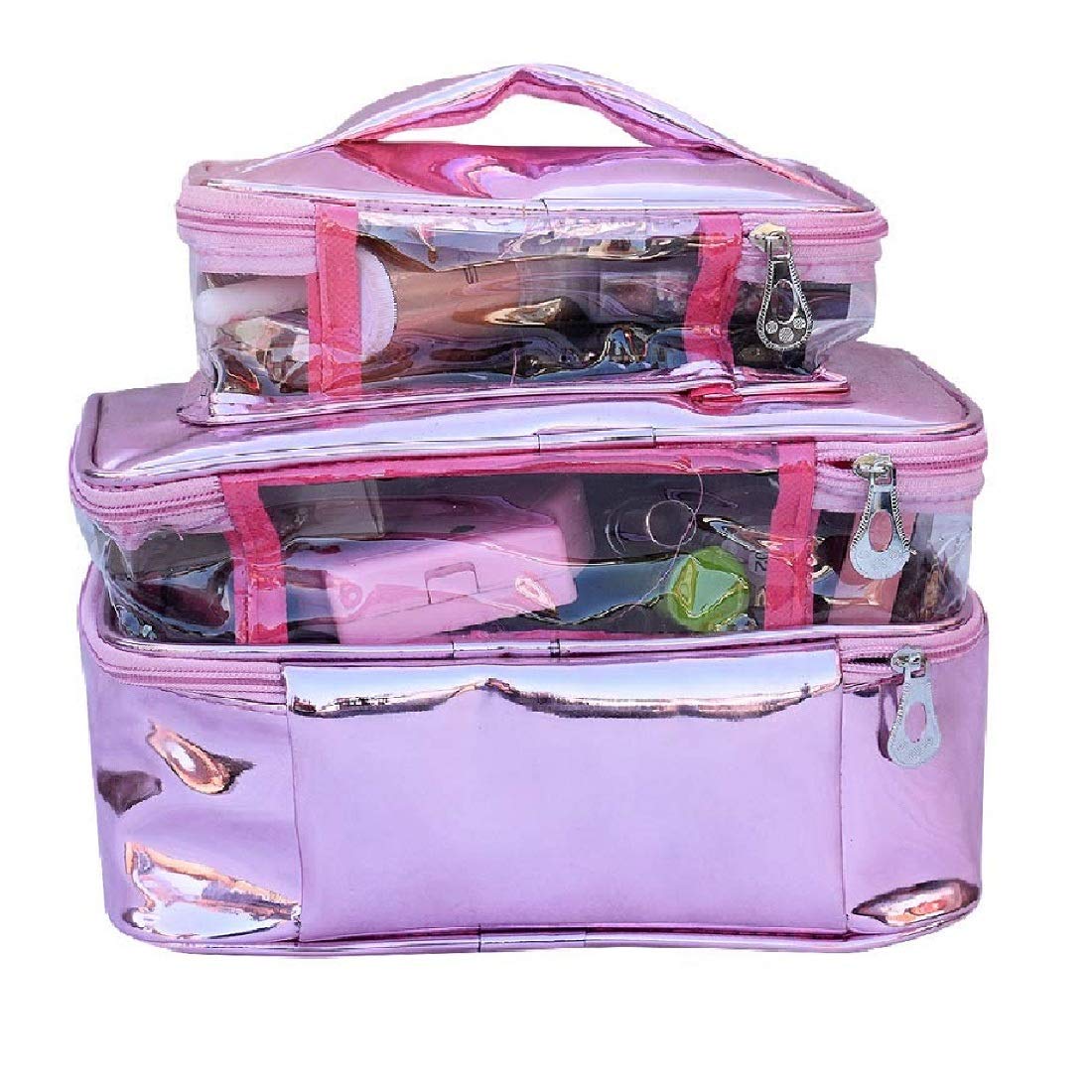 NA PURSE Women's Vanity Box Cosmetic Case - Stylish Toiletry Bag for Girls & Ladies (CC004) - Perfect for Travel, Makeup Storage & Daily Organization
