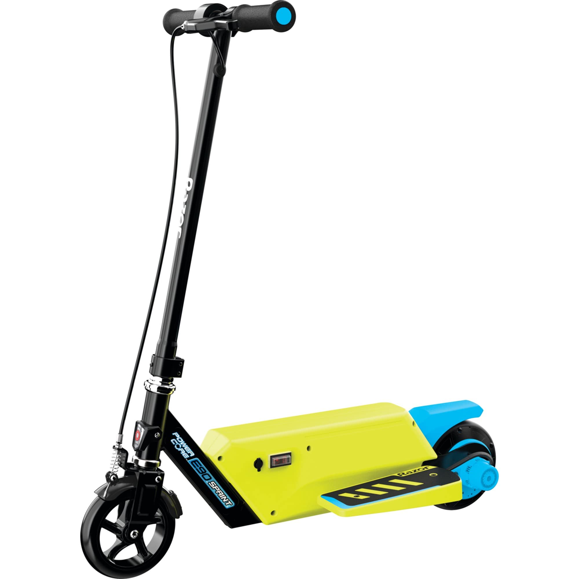 Razor Power Core E90 Sprint 12V Electric Scooter for Kids - Green | Fast & Fun Ride | Perfect for Commuting, Neighborhood Cruising & Outdoor Adventures