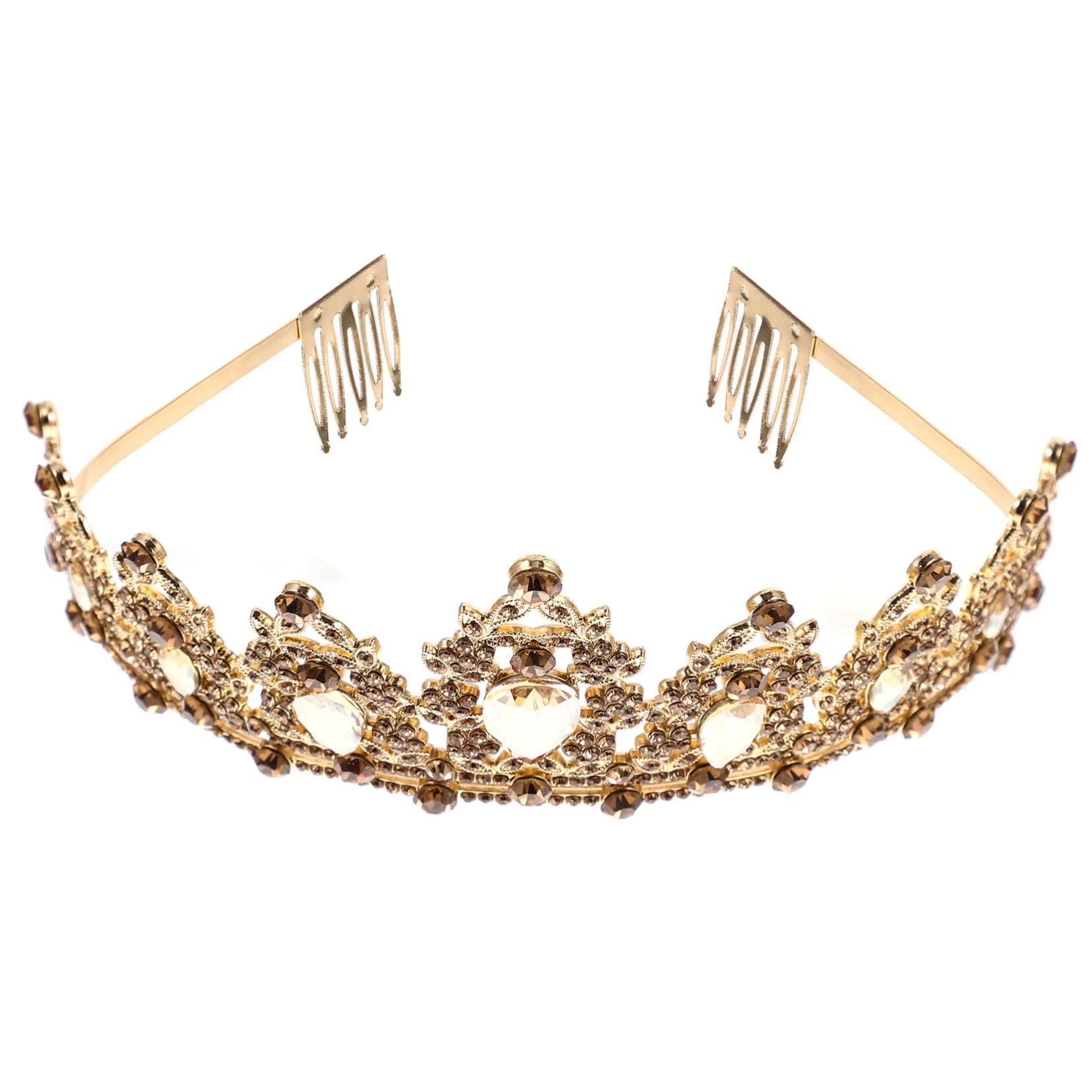 Sparkling Rhinestone Bridal Tiara for Women - Elegant Wedding Crown for Bride, Engagement, Prom & Special Occasions | FOMIYES