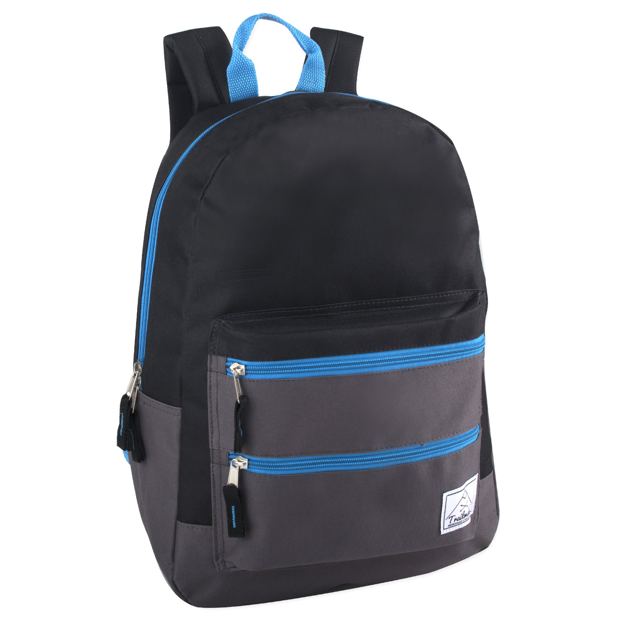 Trail Maker Multi-Pocket Backpack - Adjustable Padded Straps for Hiking, Travel & School - Durable Water-Resistant Daypack for Men & Women