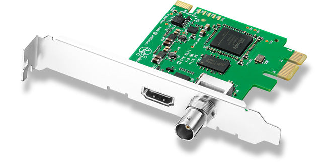 Blackmagic DeckLink Mini Recorder 4K HDMI Video Capture Card - Professional Streaming & Recording Device for Live Broadcast, Gaming, and Video Production