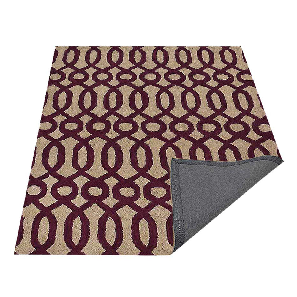 RadiantHarbor Hand Knotted Wool Rug - Soft & Durable Persian Style Area Rug for Living Room, Bedroom & Home Decor