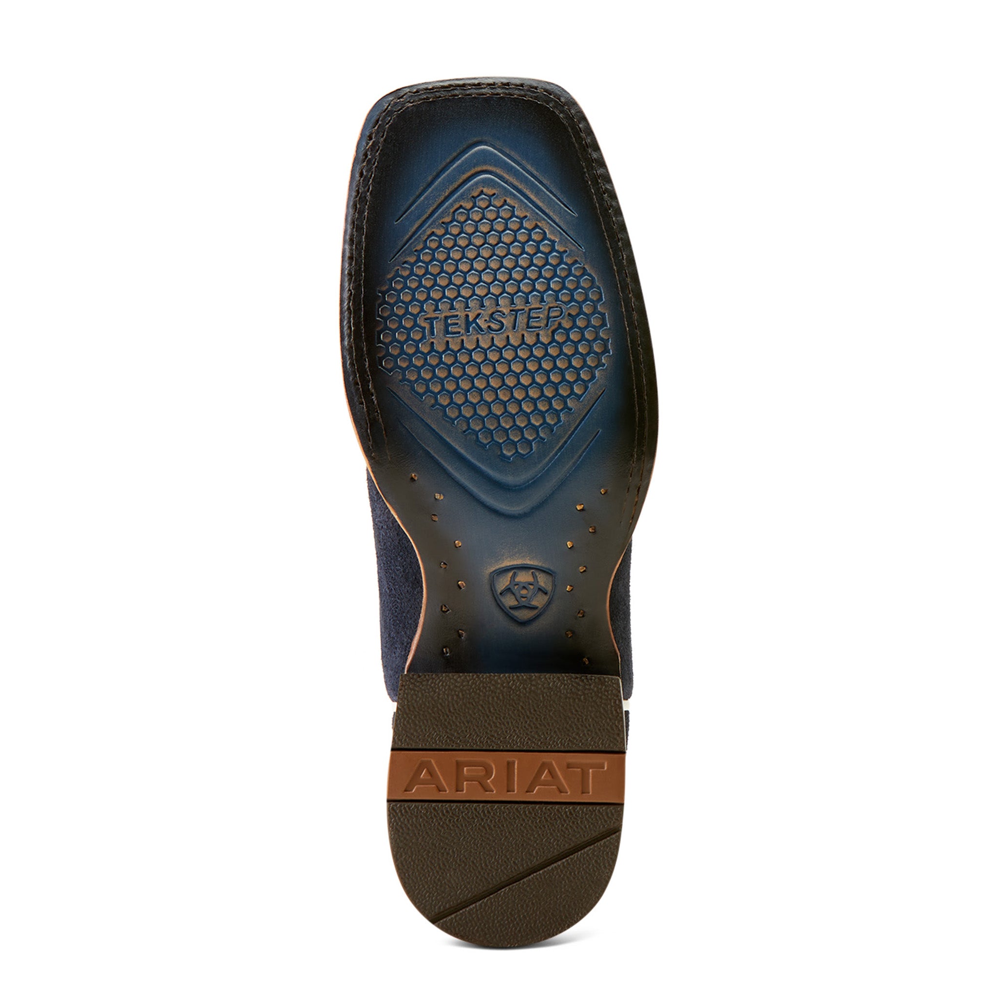 Ariat Women's Calamity Polo Blue Rough Out Cowboy Boots - Western Riding, Country Fashion & Outdoor Work Boots for Horseback Riding and Ranch Activities