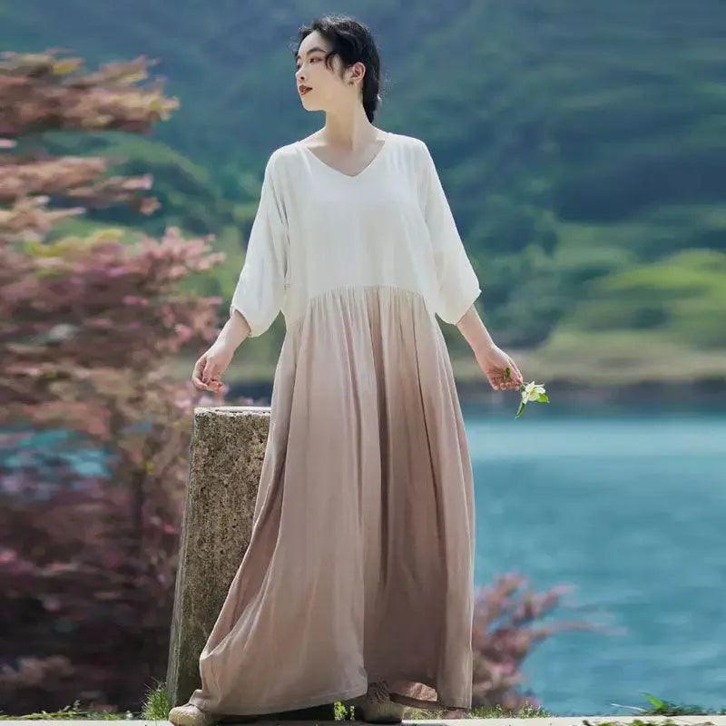 Elegant White 3/4 Sleeve Bridesmaid Dress - Perfect for Weddings, Formal Events & Special Occasions