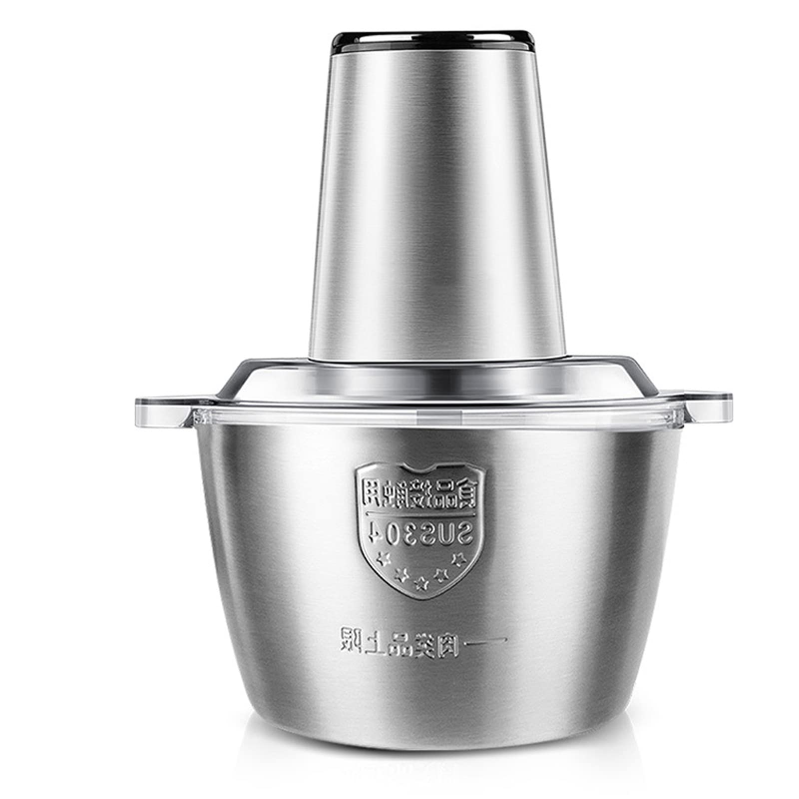 Premium Electric Meat Grinder & Food Processor - 2L Glass Bowl, 1000W Pure Copper Motor - Multi-Function Kitchen Appliance for Grinding, Chopping, Mixing - Perfect for Home Cooking, Meal Prep & Sausage Making